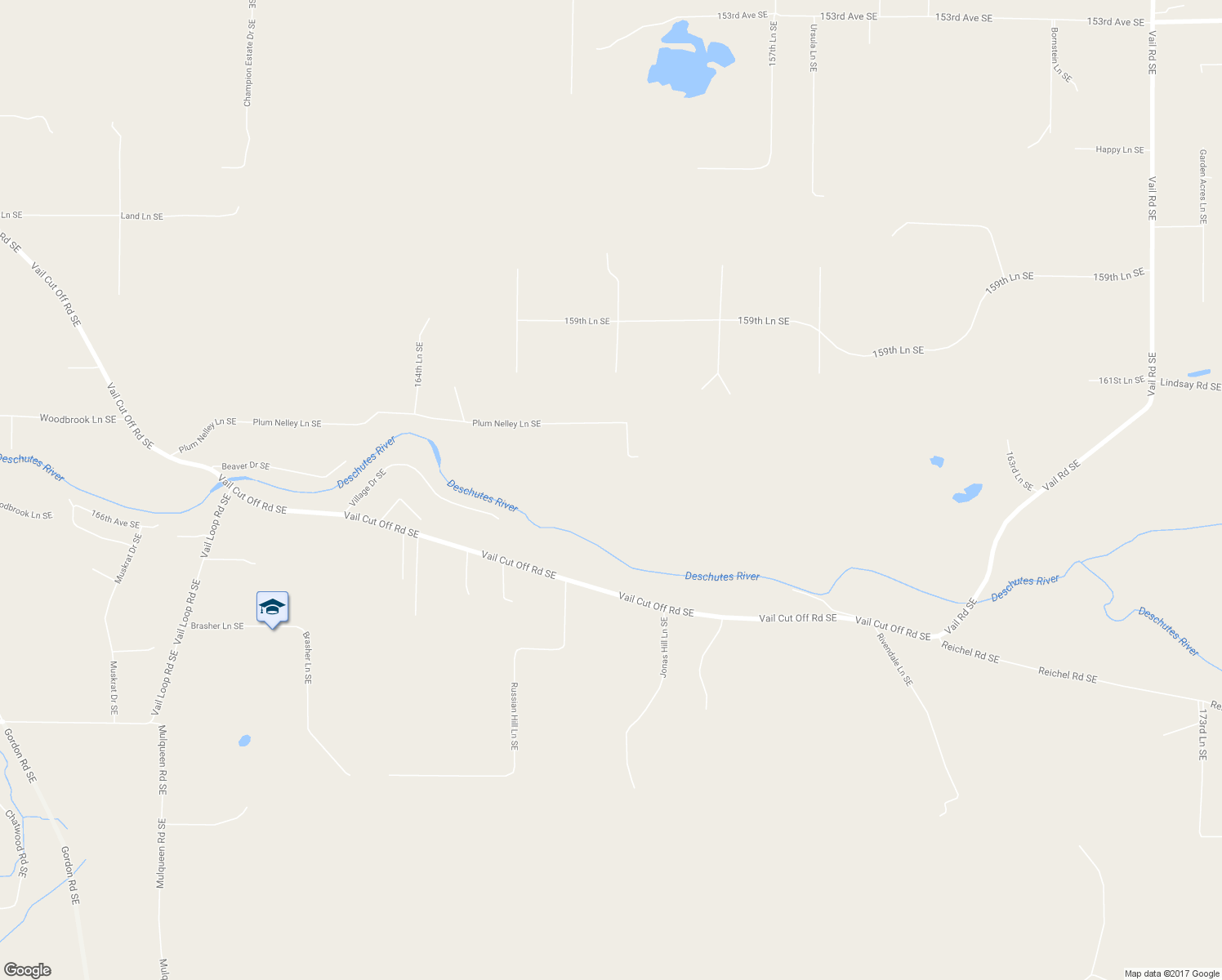 map of restaurants, bars, coffee shops, grocery stores, and more near 16419 Starry Lane Southeast in Rainier