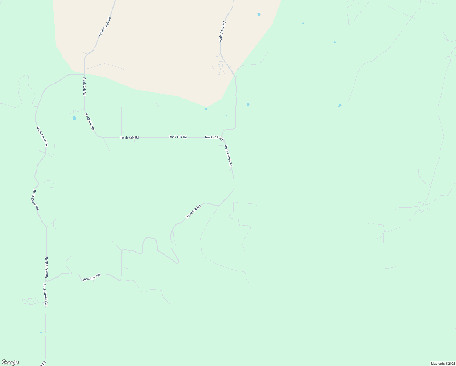 map of restaurants, bars, coffee shops, grocery stores, and more near 1031 East Rock Creek Road in Potlatch