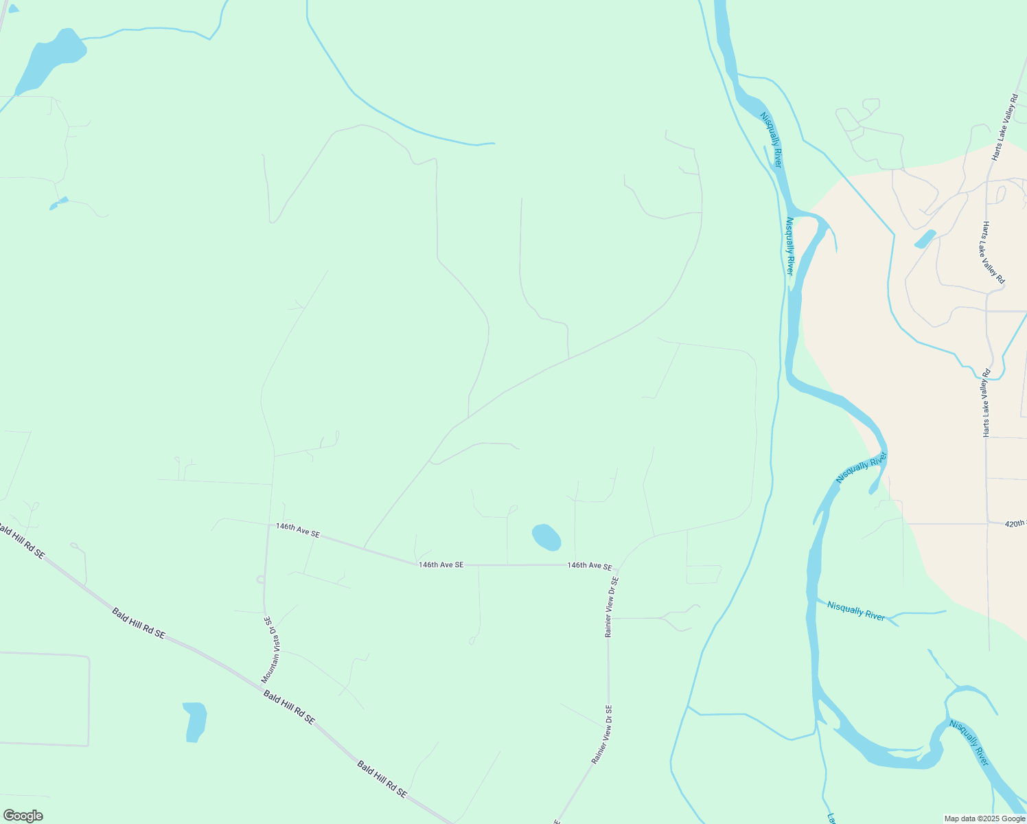 map of restaurants, bars, coffee shops, grocery stores, and more near 20310 143rd Lane Southeast in Yelm