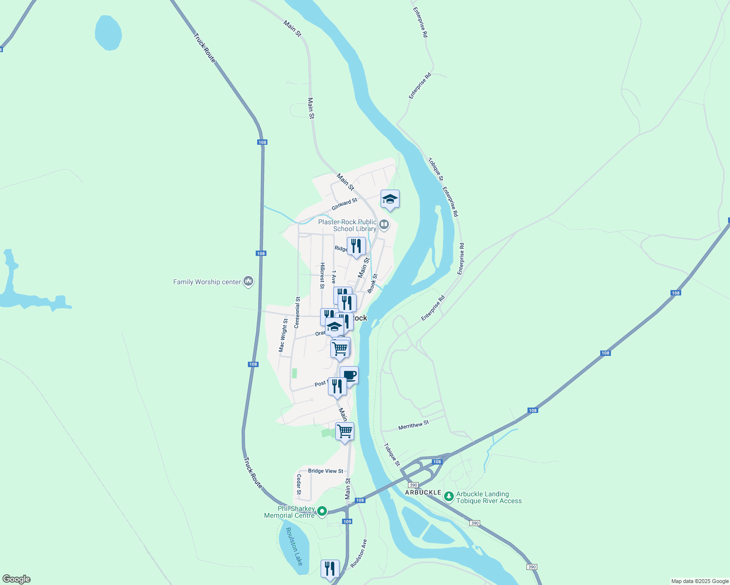 2 Brook Street, Plaster Rock NB Walk Score