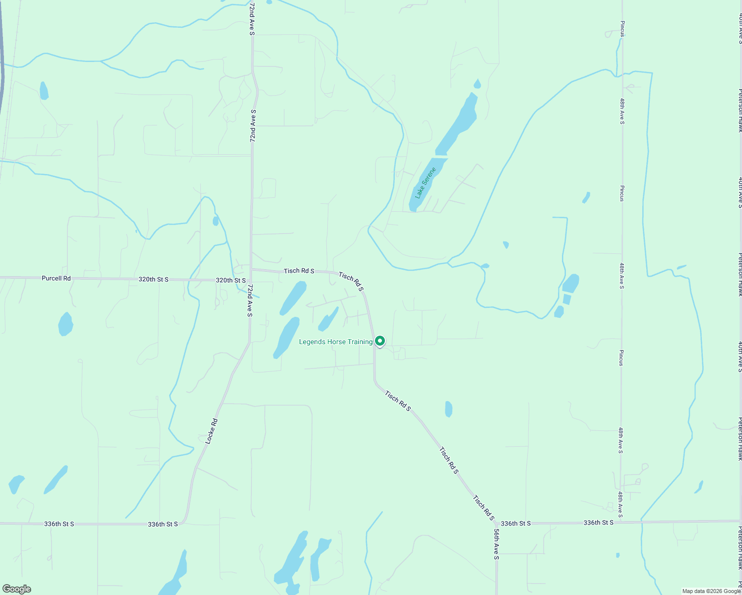 map of restaurants, bars, coffee shops, grocery stores, and more near 32015 Tisch Road South in Roy