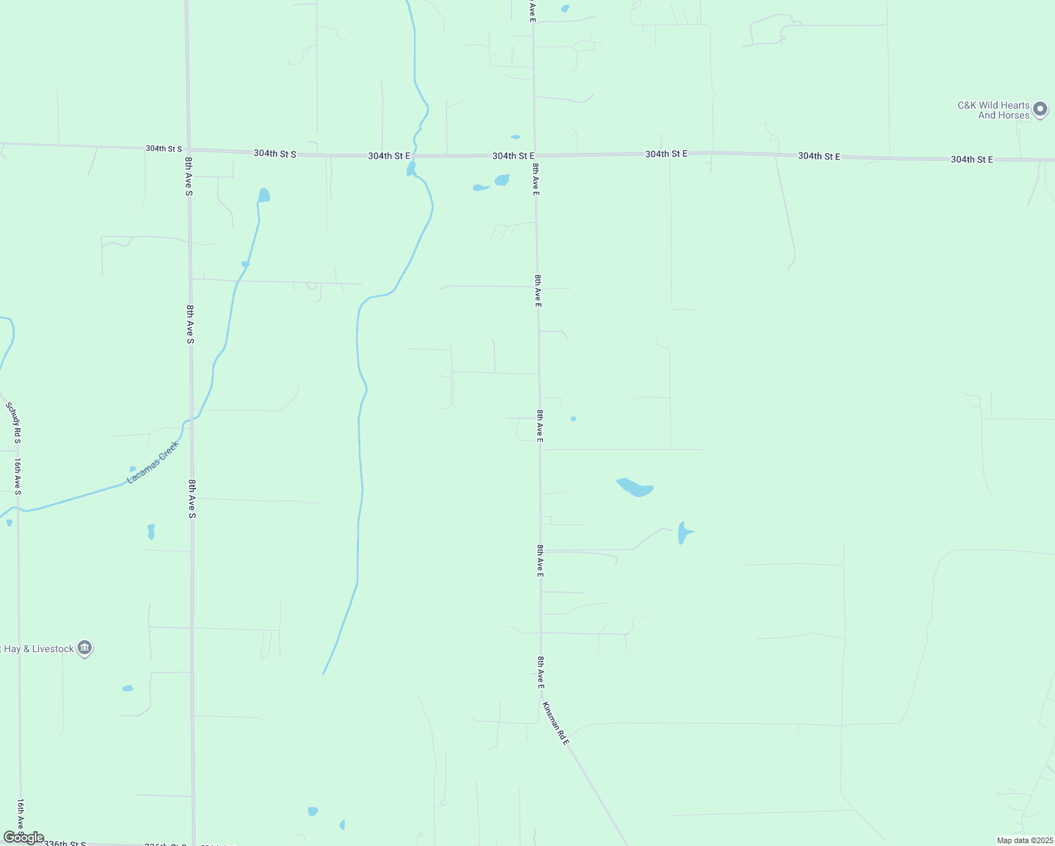 map of restaurants, bars, coffee shops, grocery stores, and more near 31604 8th Avenue East in Roy
