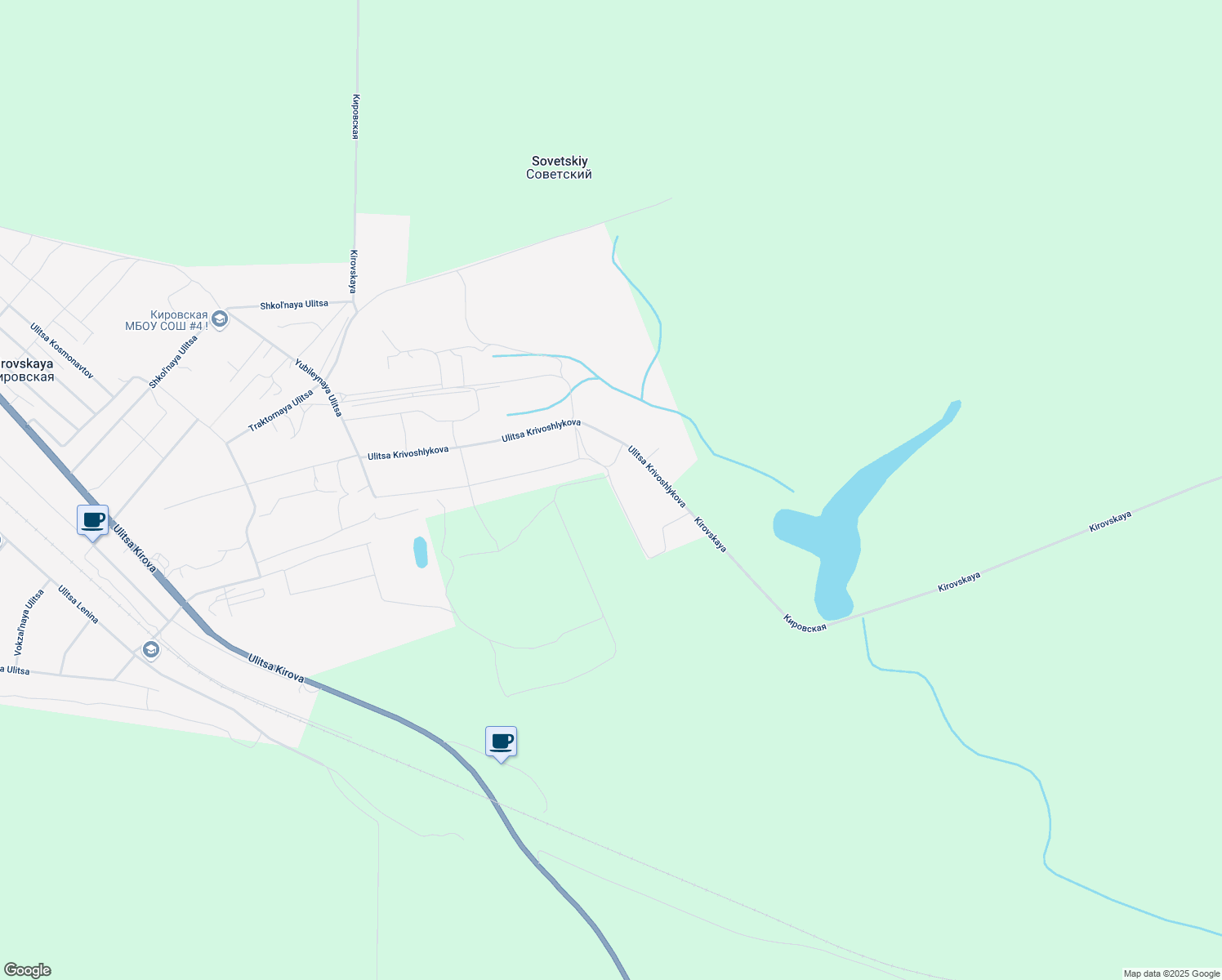 map of restaurants, bars, coffee shops, grocery stores, and more near in Kagalnitsky District