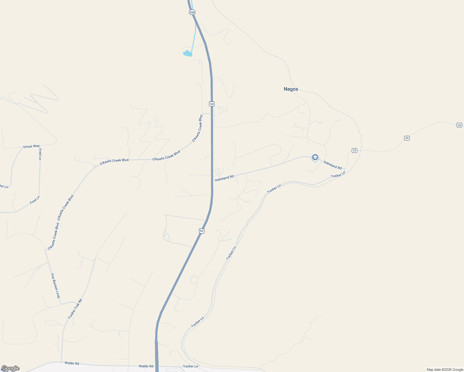 map of restaurants, bars, coffee shops, grocery stores, and more near 8877 Indreland Road in Missoula