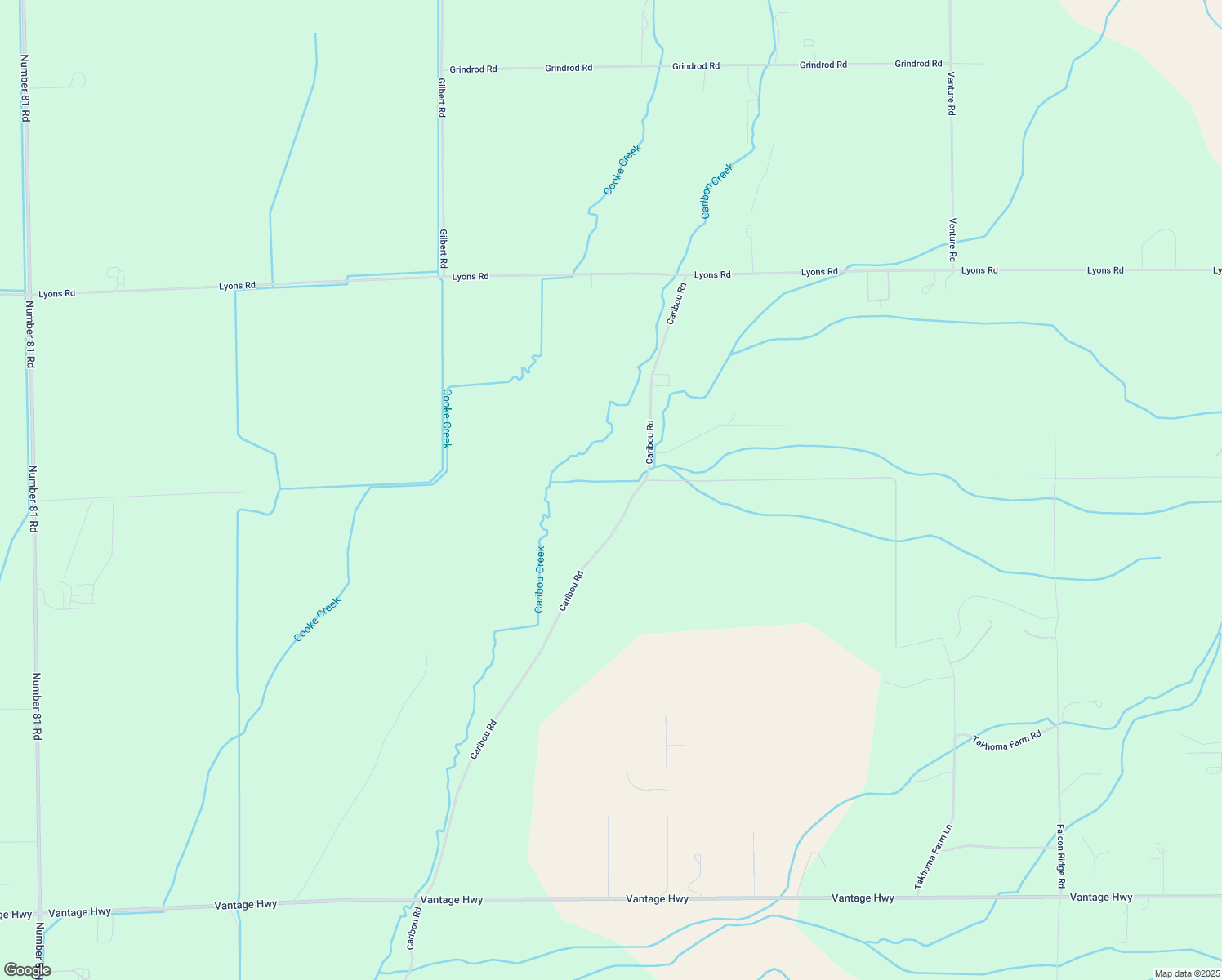 map of restaurants, bars, coffee shops, grocery stores, and more near 3621 Caribou Rd in Ellensburg