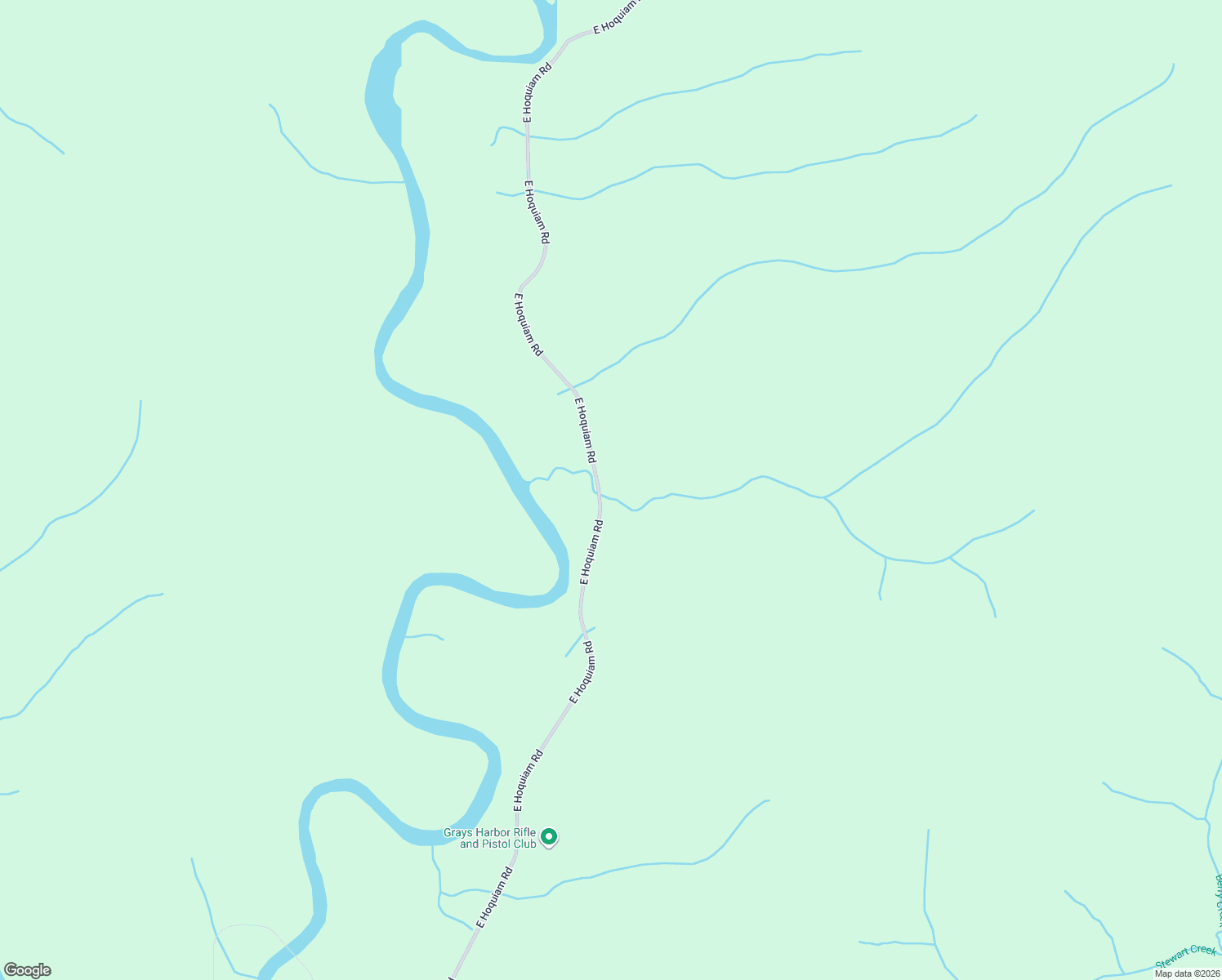 map of restaurants, bars, coffee shops, grocery stores, and more near 1510 E Hoquiam Rd in Hoquiam