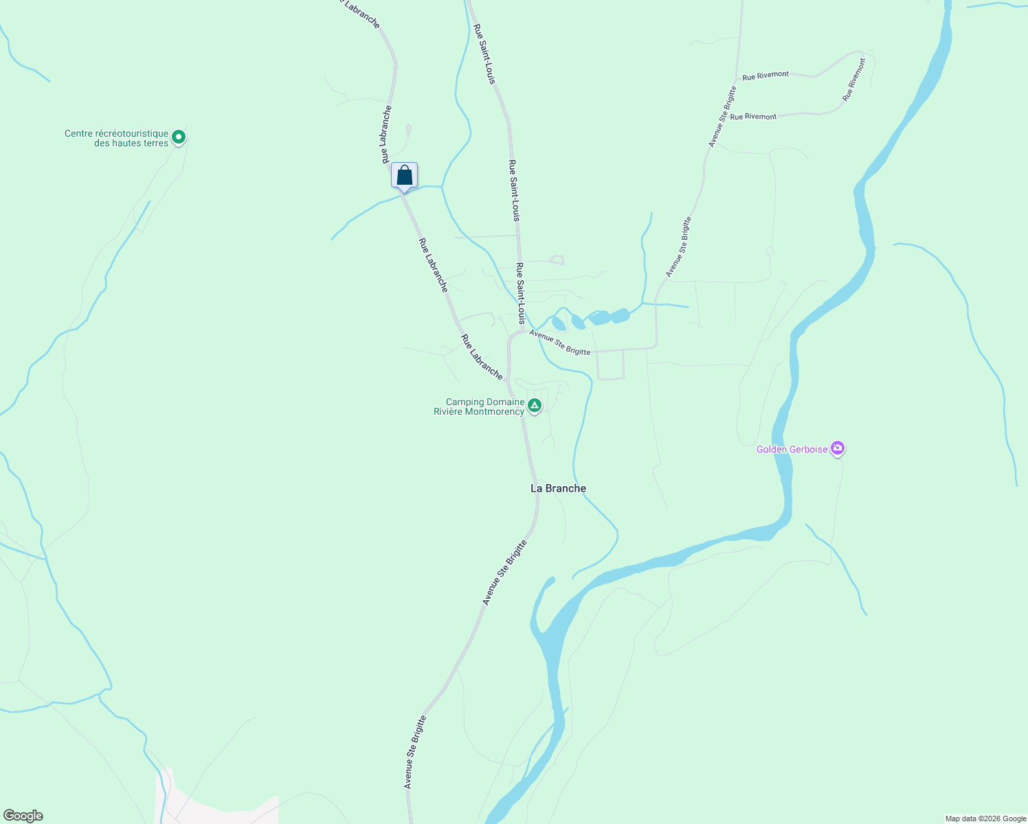 map of restaurants, bars, coffee shops, grocery stores, and more near 677 Avenue Sainte Brigitte in Sainte-Brigitte-de-Laval