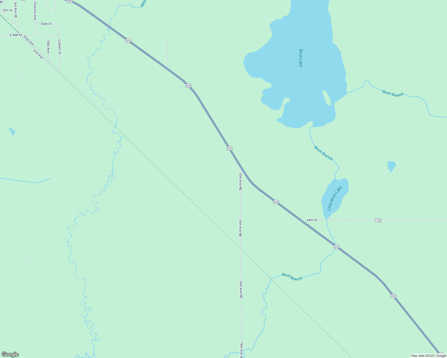 map of restaurants, bars, coffee shops, grocery stores, and more near 6526 76th Avenue Northeast in Remer