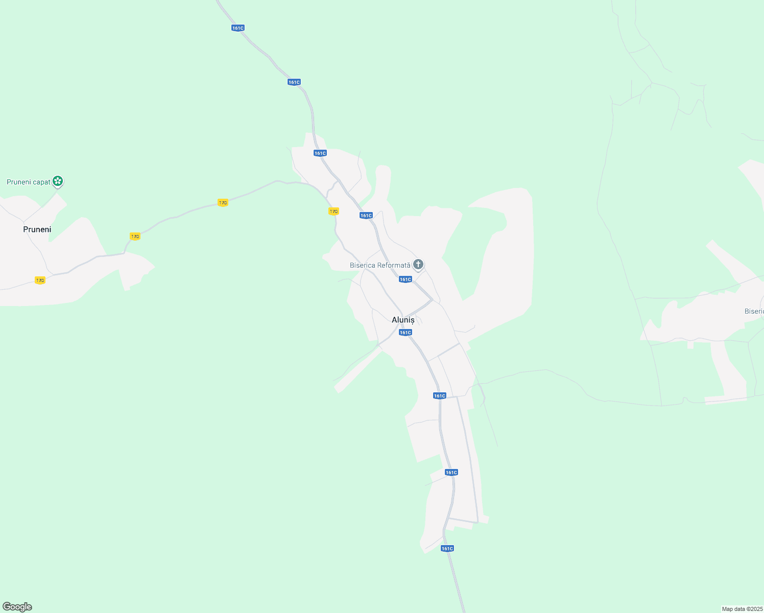 map of restaurants, bars, coffee shops, grocery stores, and more near in Aluniș