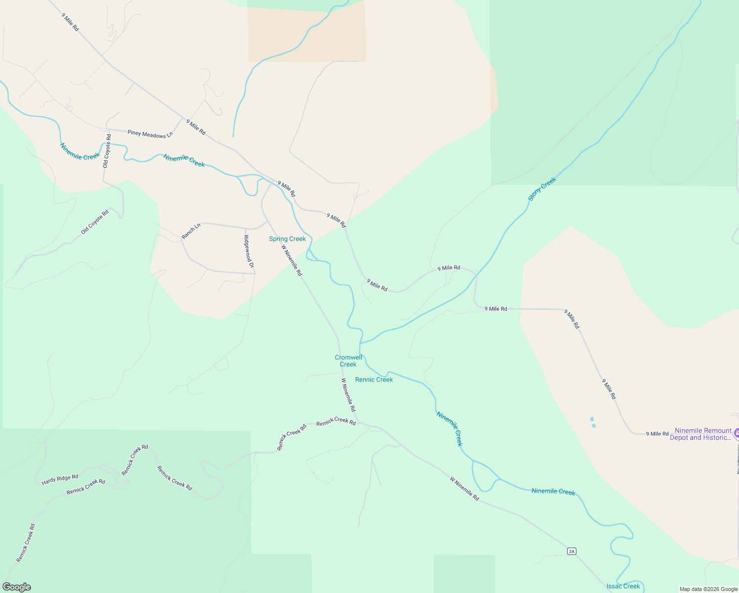 map of restaurants, bars, coffee shops, grocery stores, and more near 21369 9 Mile Rd in Huson