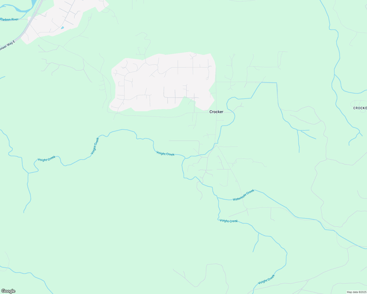 map of restaurants, bars, coffee shops, grocery stores, and more near 22516 196th Street East in Orting