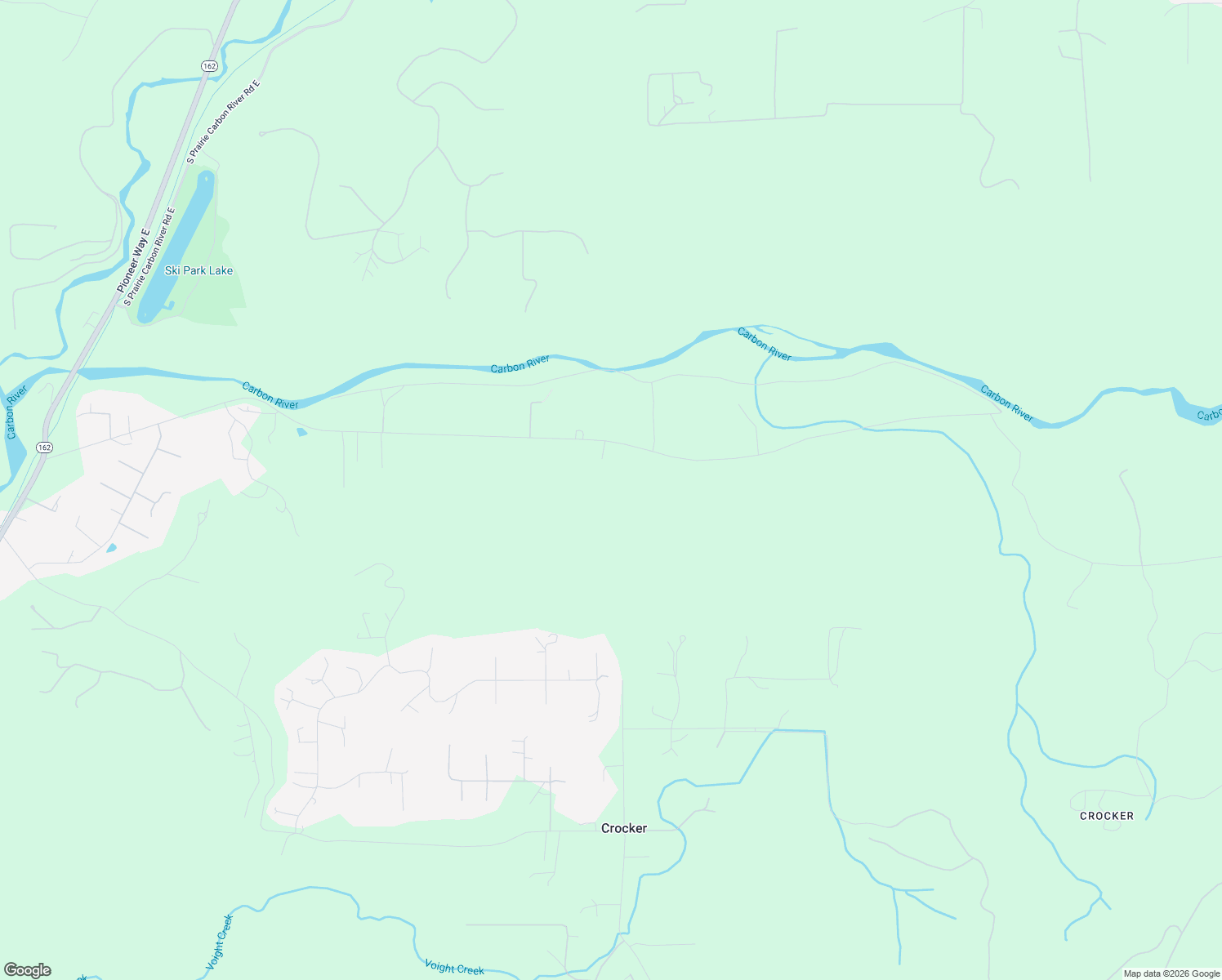 map of restaurants, bars, coffee shops, grocery stores, and more near 22912 177th Street East in Orting