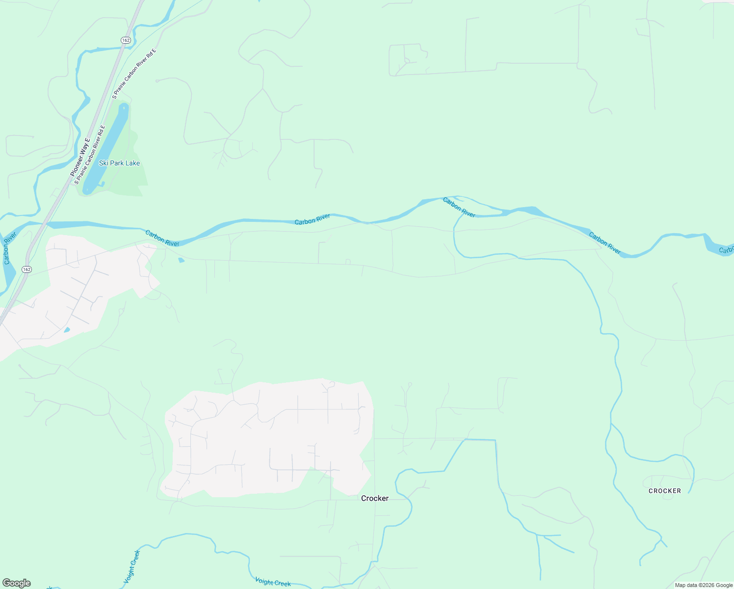 map of restaurants, bars, coffee shops, grocery stores, and more near 22912 177th Street East in Orting