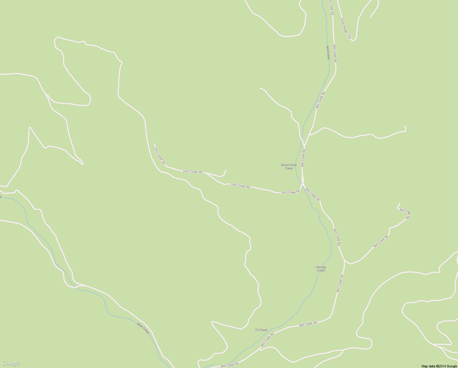 map of restaurants, bars, coffee shops, grocery stores, and more near Fern Creek Road in Frenchtown