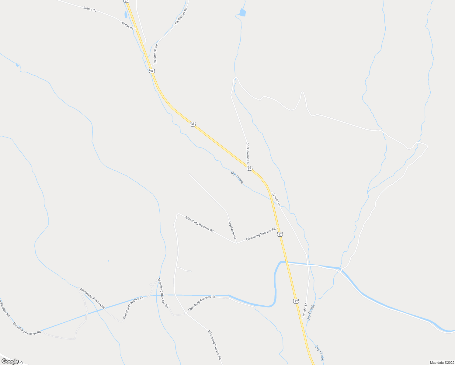 map of restaurants, bars, coffee shops, grocery stores, and more near 500 Sagebrush Road in Ellensburg