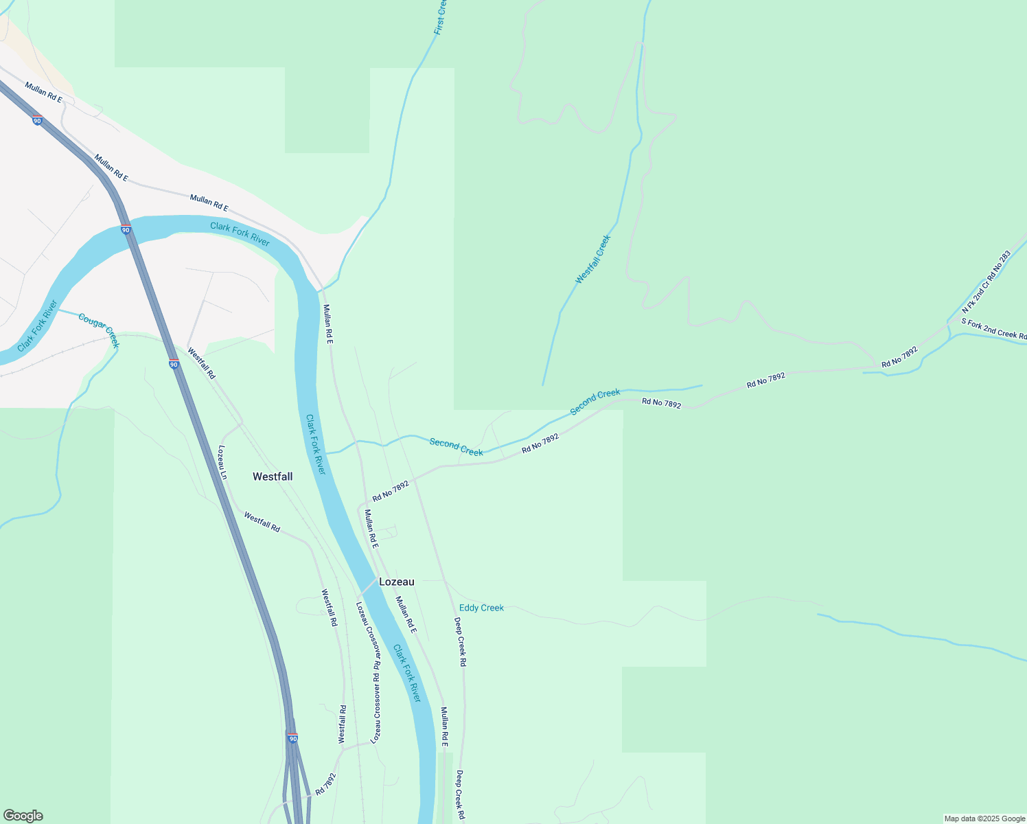 map of restaurants, bars, coffee shops, grocery stores, and more near 435 Road No 7892 in Superior