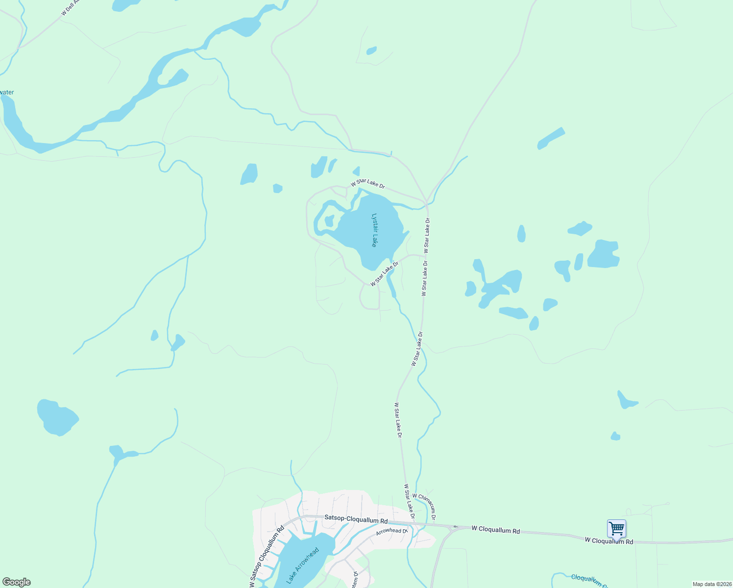 map of restaurants, bars, coffee shops, grocery stores, and more near 41 West Prairie Loop Road in Elma
