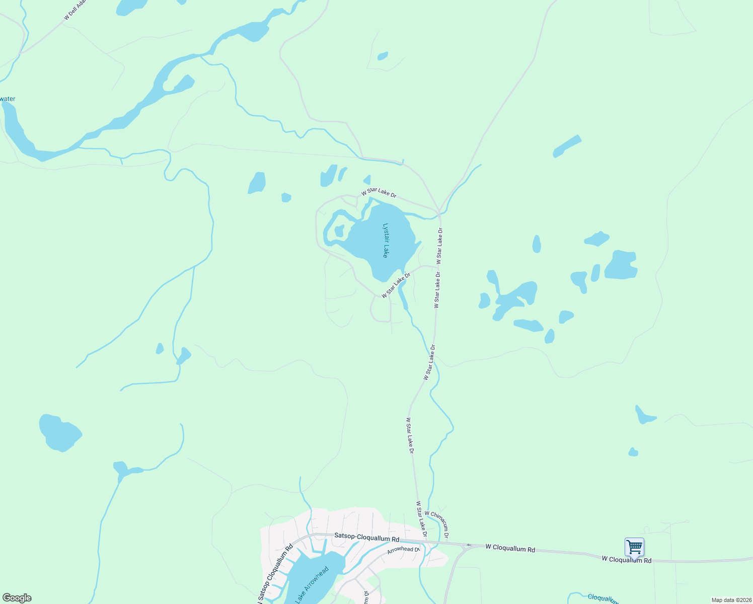 map of restaurants, bars, coffee shops, grocery stores, and more near 41 West Prairie Loop Road in Elma