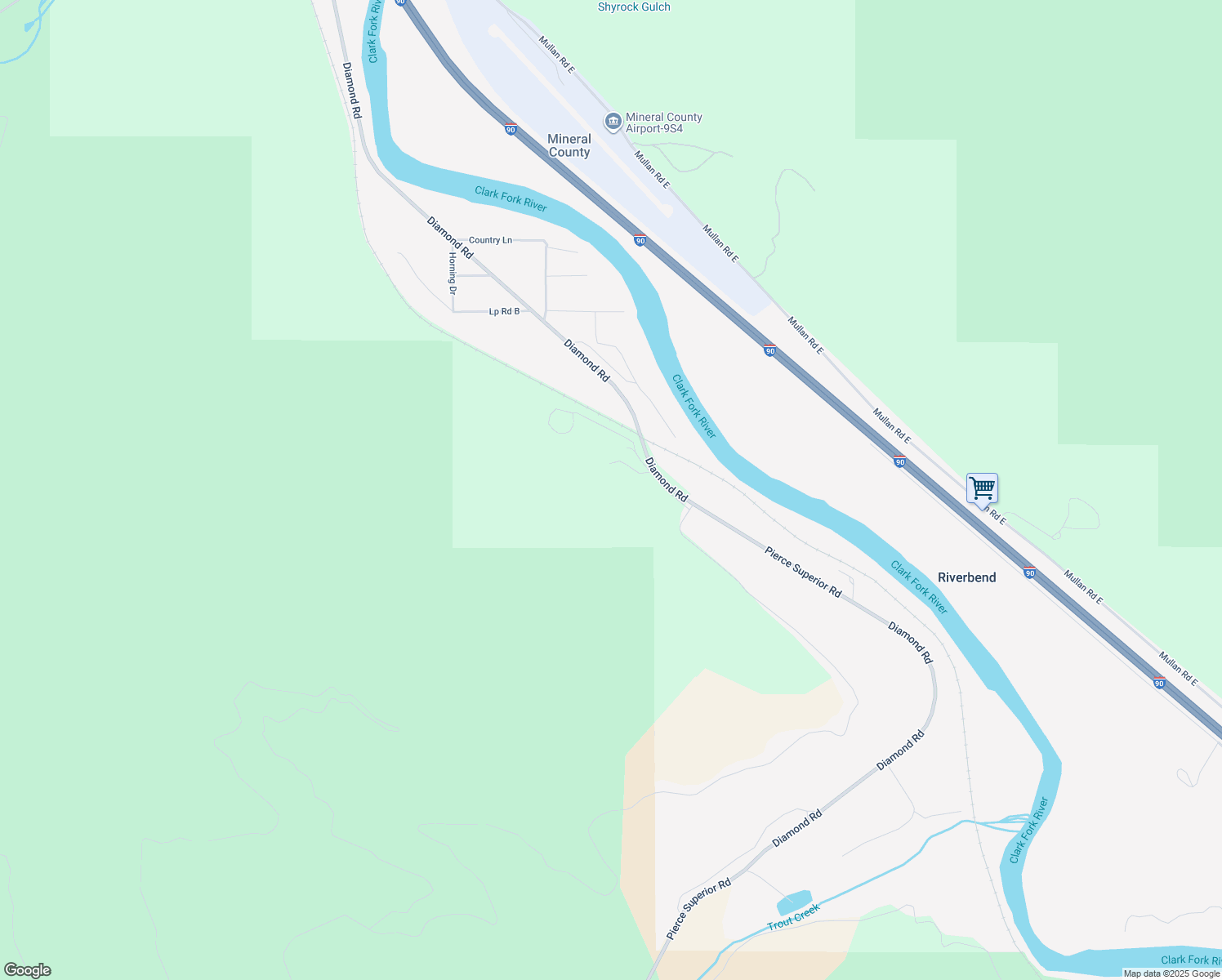 map of restaurants, bars, coffee shops, grocery stores, and more near 11 Elk Lane in Superior