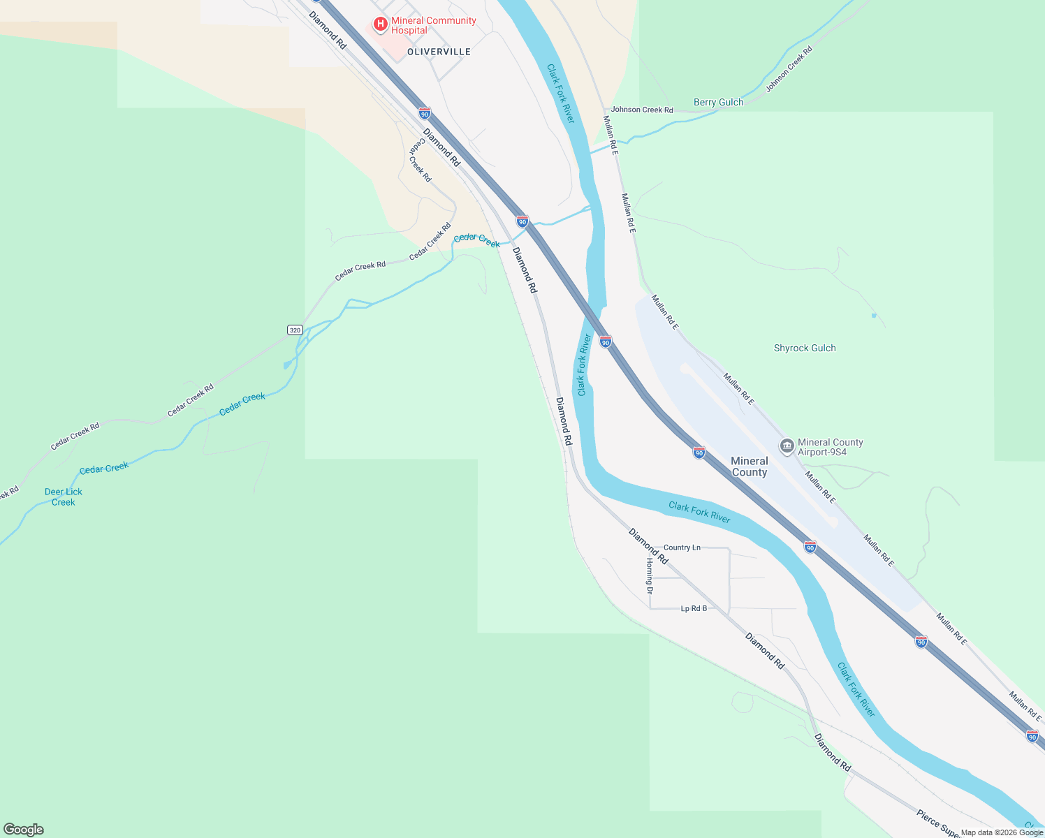 map of restaurants, bars, coffee shops, grocery stores, and more near 63 Anderson Drive in Superior