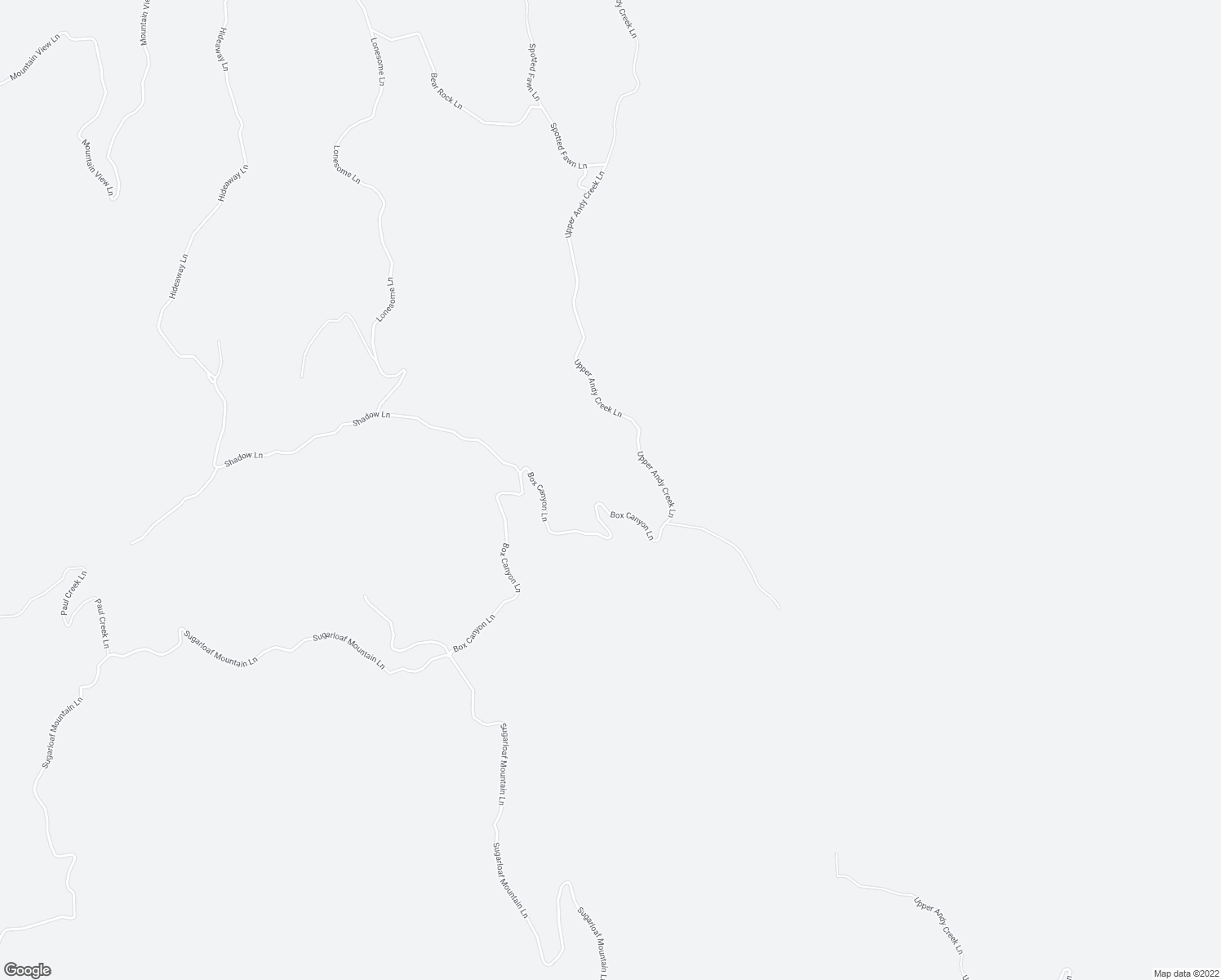 map of restaurants, bars, coffee shops, grocery stores, and more near 103 Box Canyon Lane in Cascade