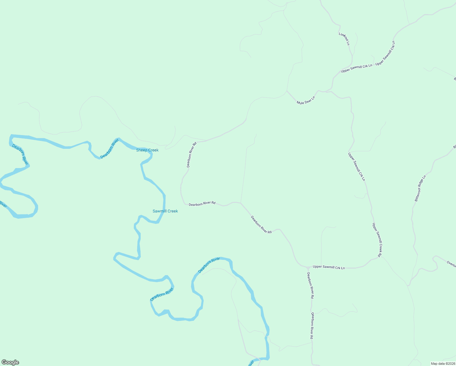 map of restaurants, bars, coffee shops, grocery stores, and more near 689 Dearborn River Road in Cascade