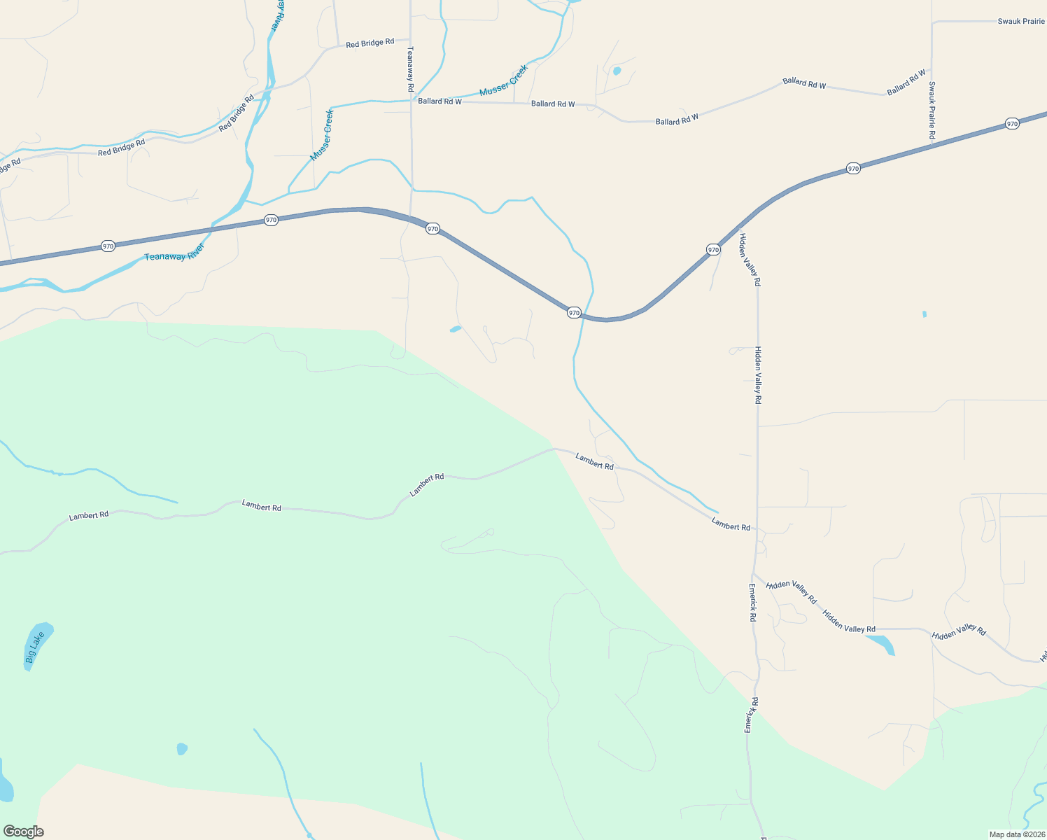 map of restaurants, bars, coffee shops, grocery stores, and more near 7601 Lambert Road in Cle Elum