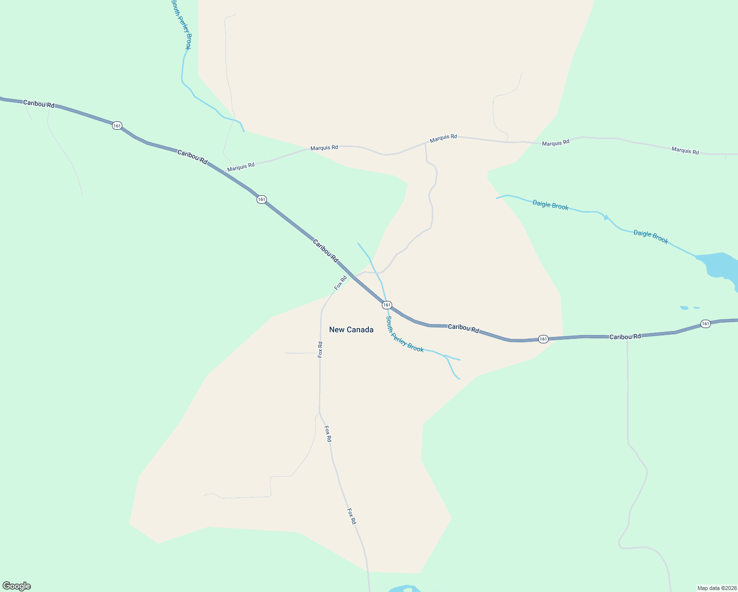 map of restaurants, bars, coffee shops, grocery stores, and more near 1385 Caribou Road in New Canada