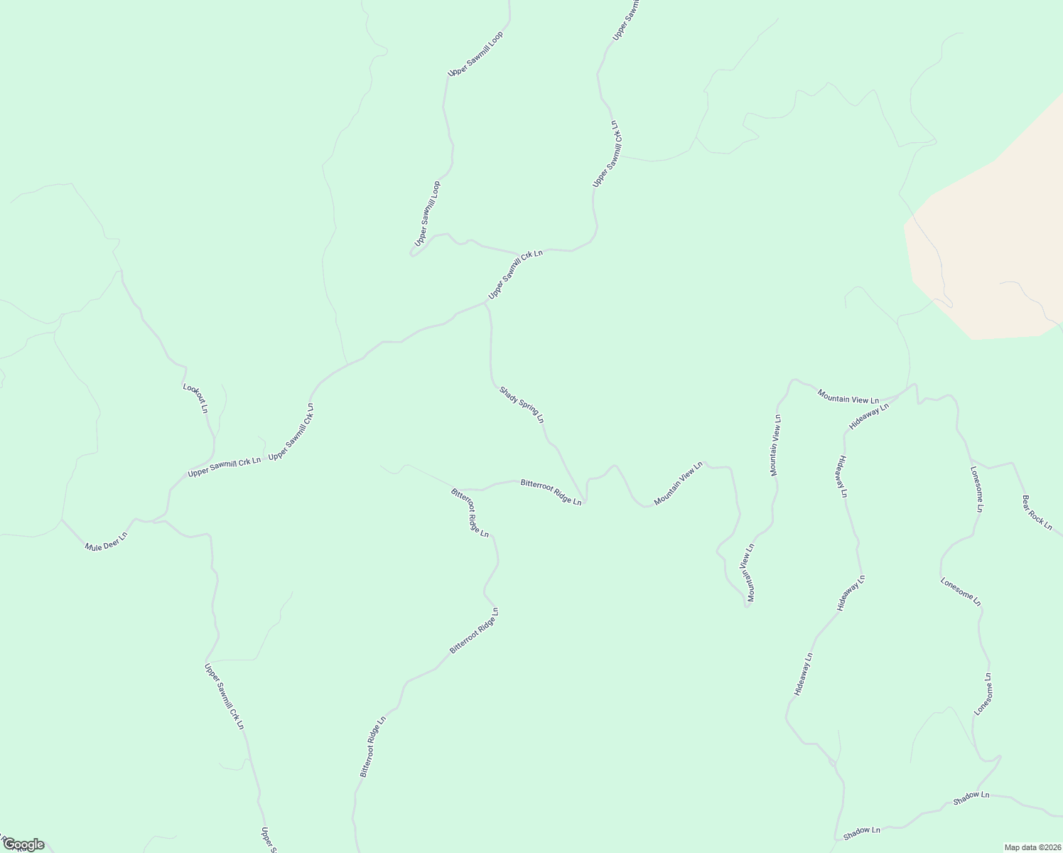 map of restaurants, bars, coffee shops, grocery stores, and more near 15 Shady Spring Lane in Cascade