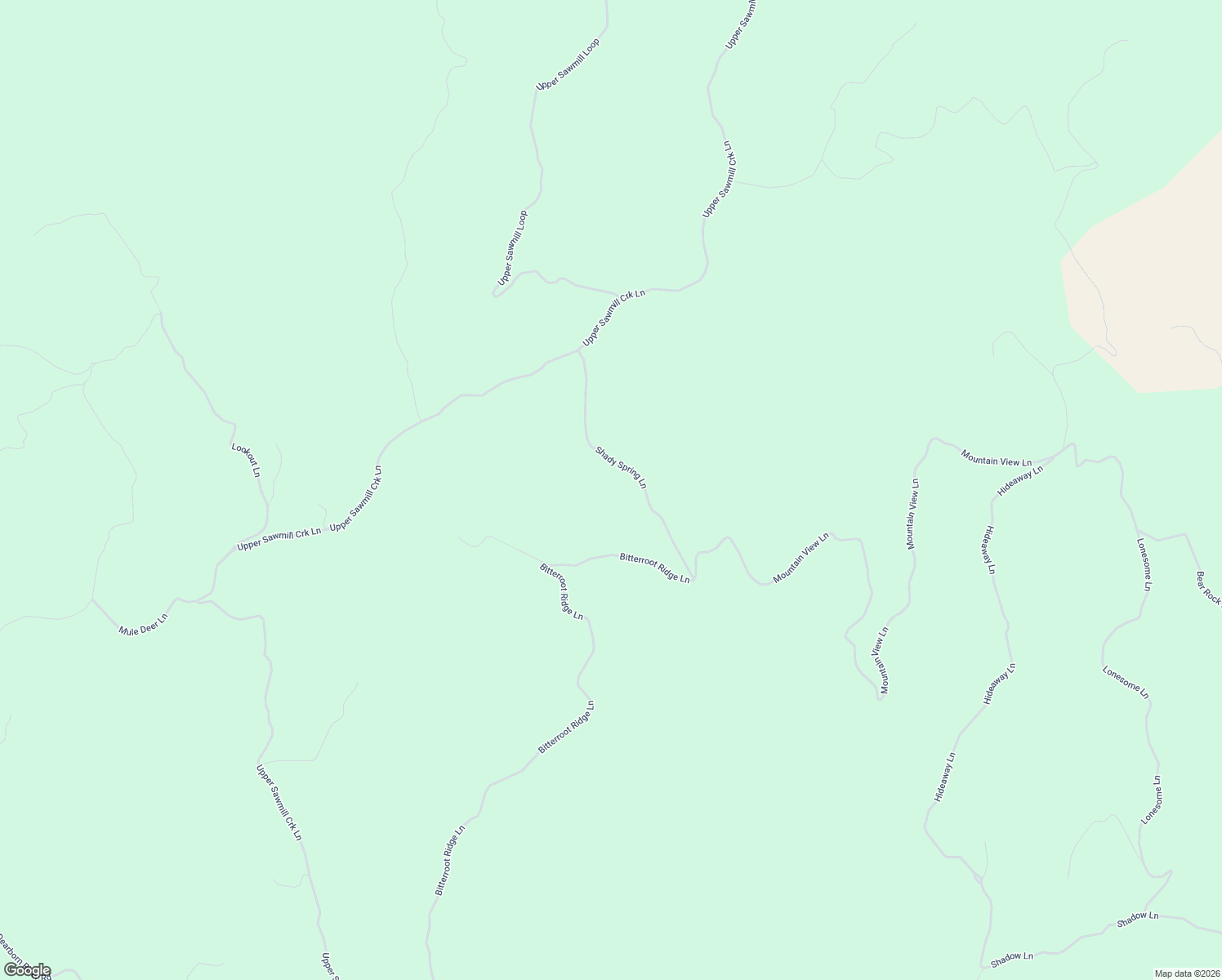 map of restaurants, bars, coffee shops, grocery stores, and more near 15 Shady Spring Lane in Cascade