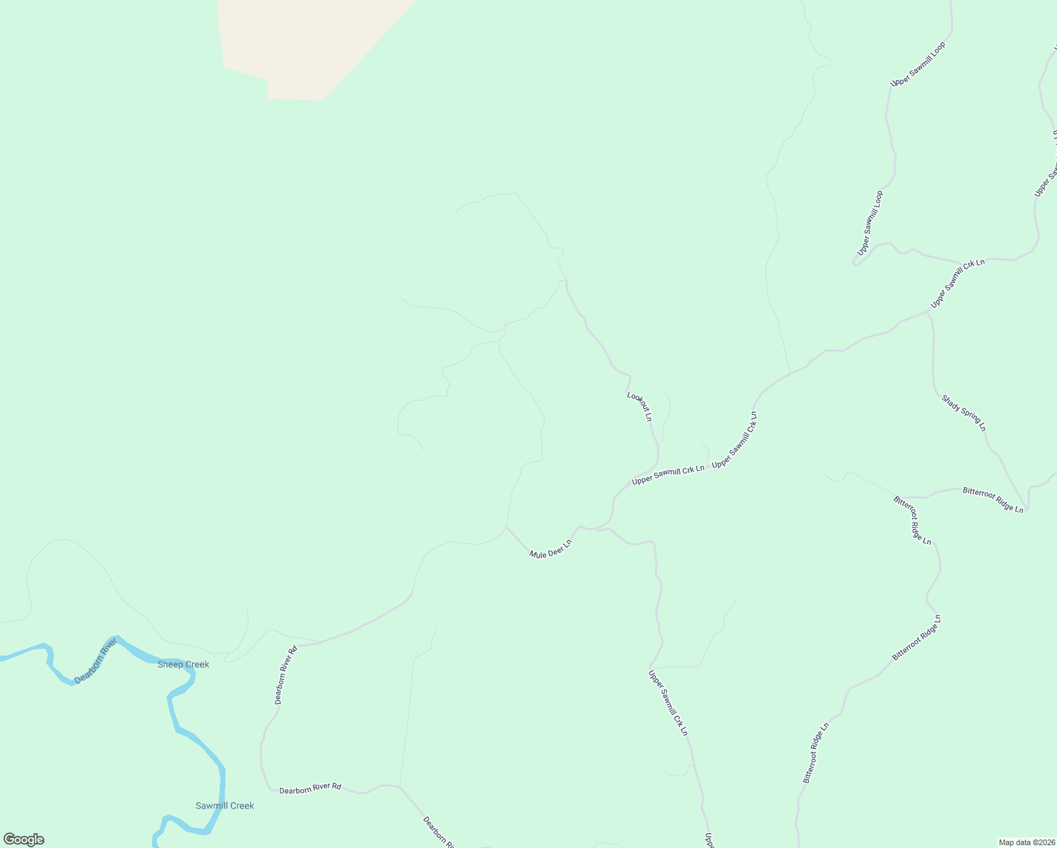 map of restaurants, bars, coffee shops, grocery stores, and more near 195 Upper Sawmill Creek Lane in Cascade