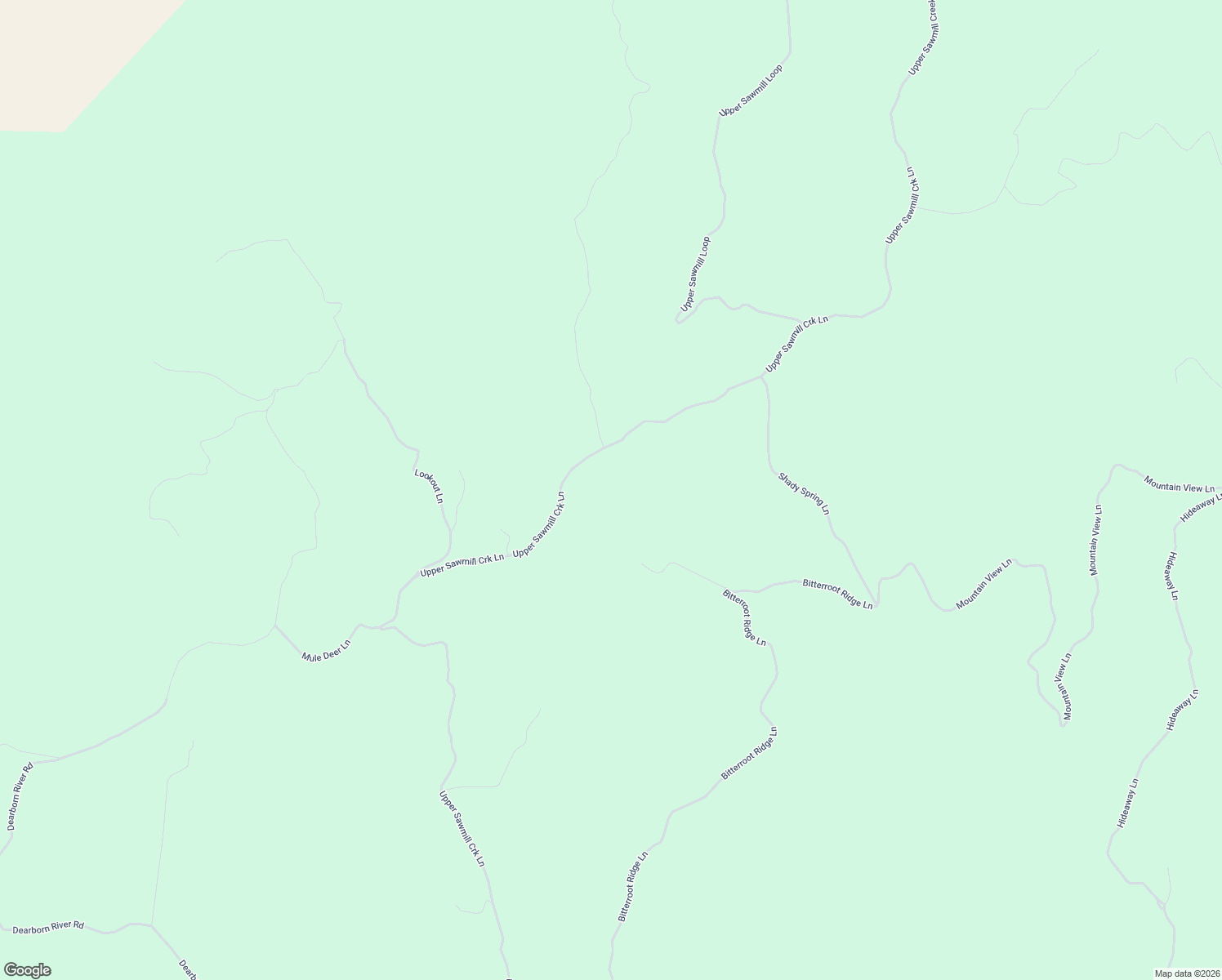 map of restaurants, bars, coffee shops, grocery stores, and more near 259 Upper Sawmill Creek Road in Cascade