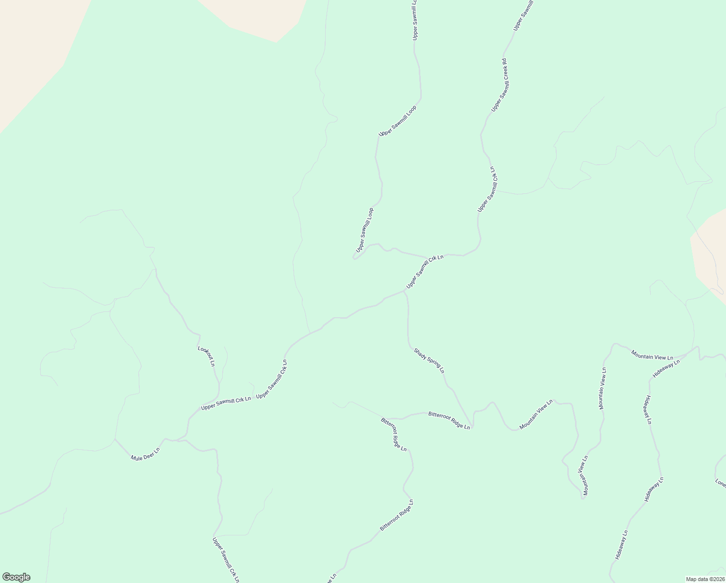 map of restaurants, bars, coffee shops, grocery stores, and more near 294 Upper Sawmill Loop in Cascade