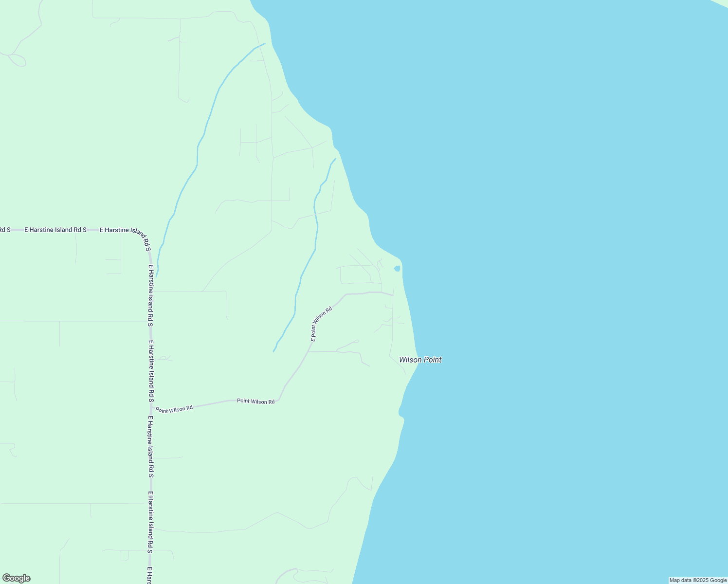 map of restaurants, bars, coffee shops, grocery stores, and more near 1300 East Point Wilson Road in Shelton