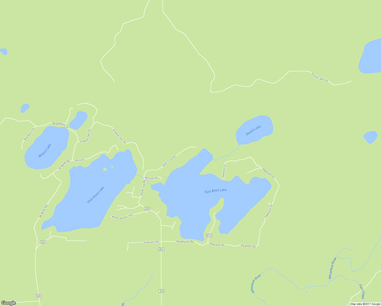 map of restaurants, bars, coffee shops, grocery stores, and more near 6274 Bass Cove Road in Cotton