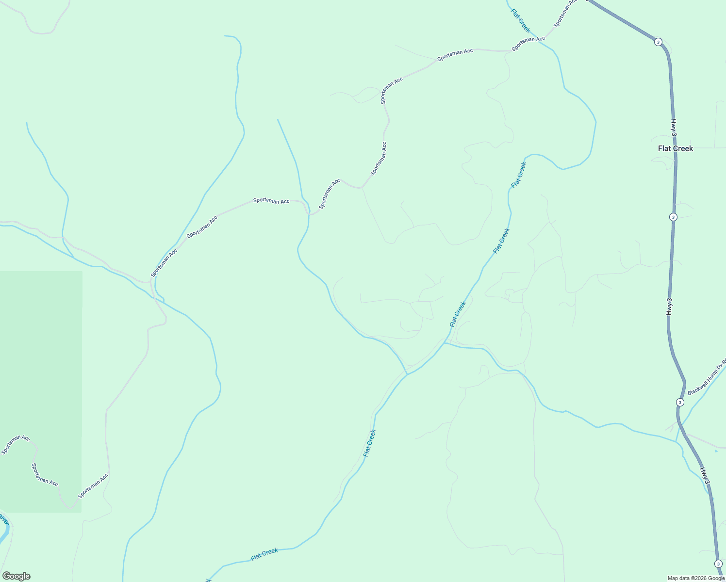 map of restaurants, bars, coffee shops, grocery stores, and more near 360-386 Ryan Loop in St Maries