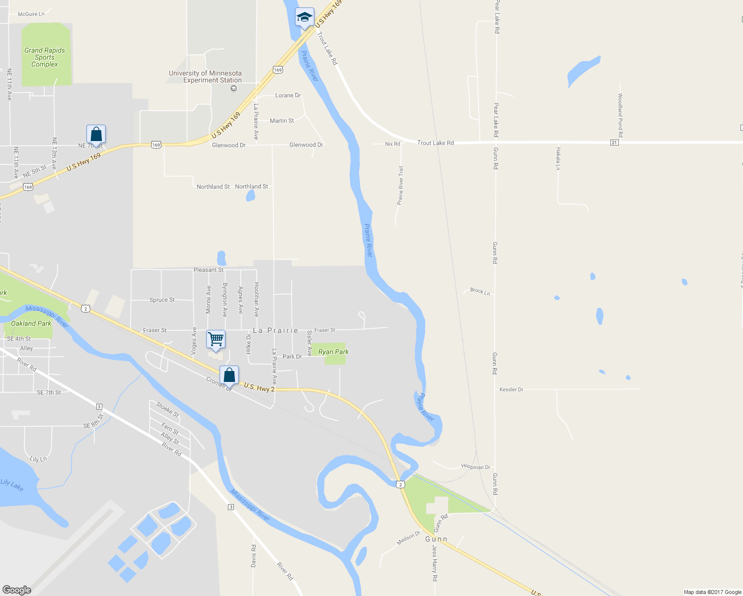 map of restaurants, bars, coffee shops, grocery stores, and more near 7 Steinhart Circle in Grand Rapids