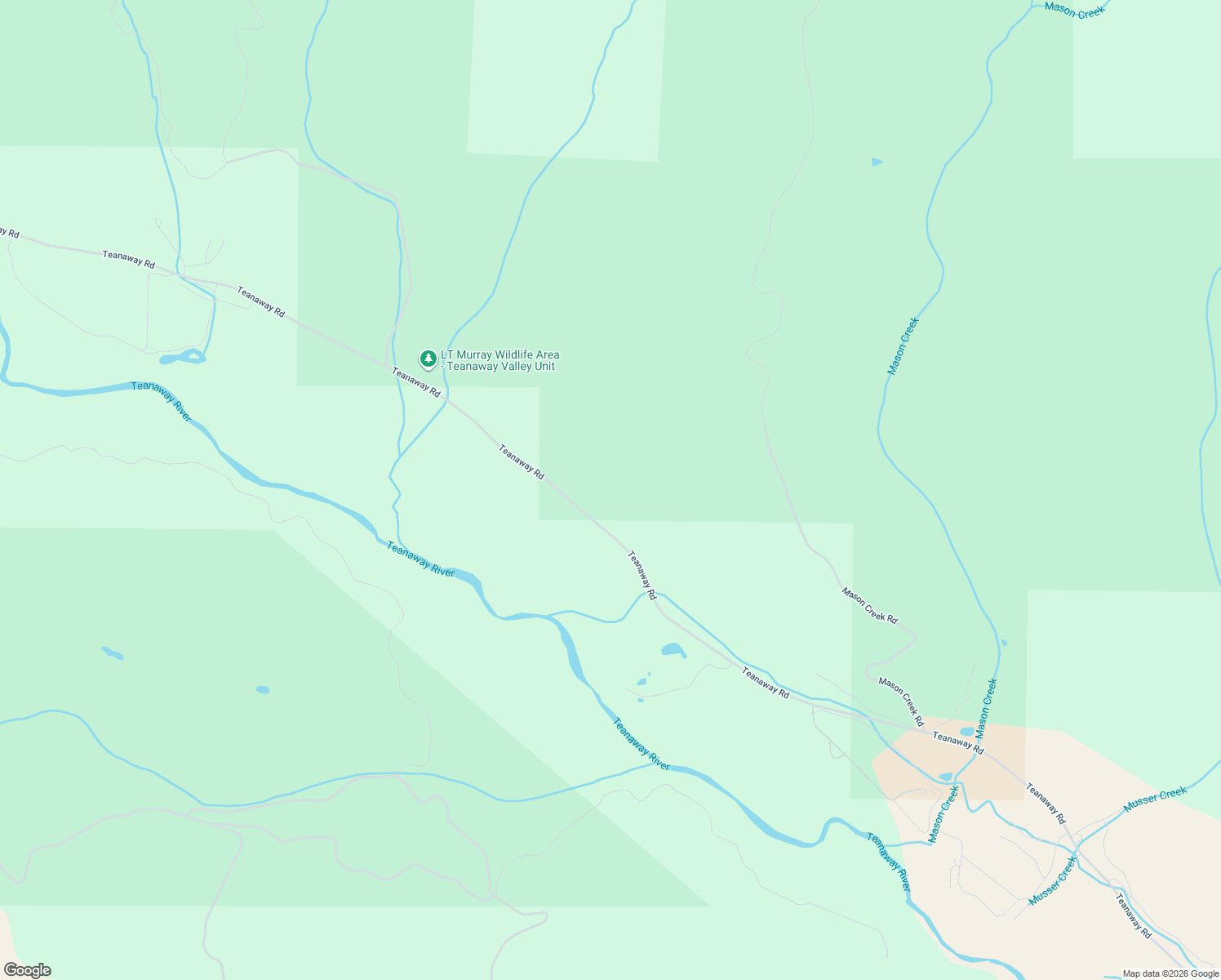 map of restaurants, bars, coffee shops, grocery stores, and more near 6000 Teanaway Road in Cle Elum