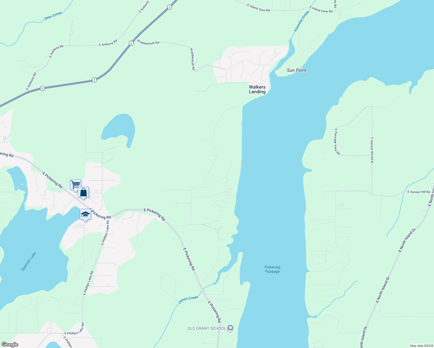 map of restaurants, bars, coffee shops, grocery stores, and more near 570 E Strong Rd in Shelton