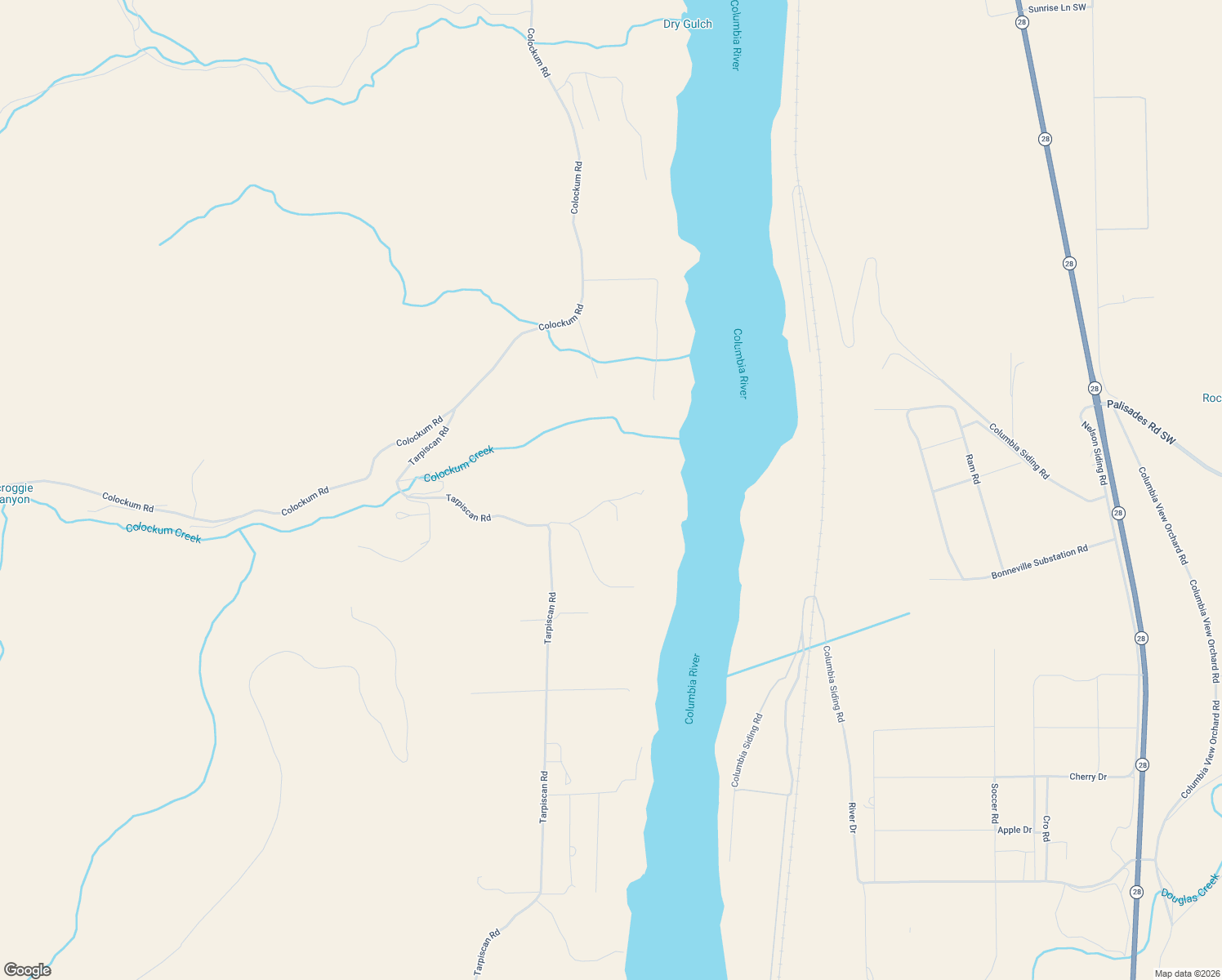 map of restaurants, bars, coffee shops, grocery stores, and more near 7199 Tarpiscan Road in Malaga