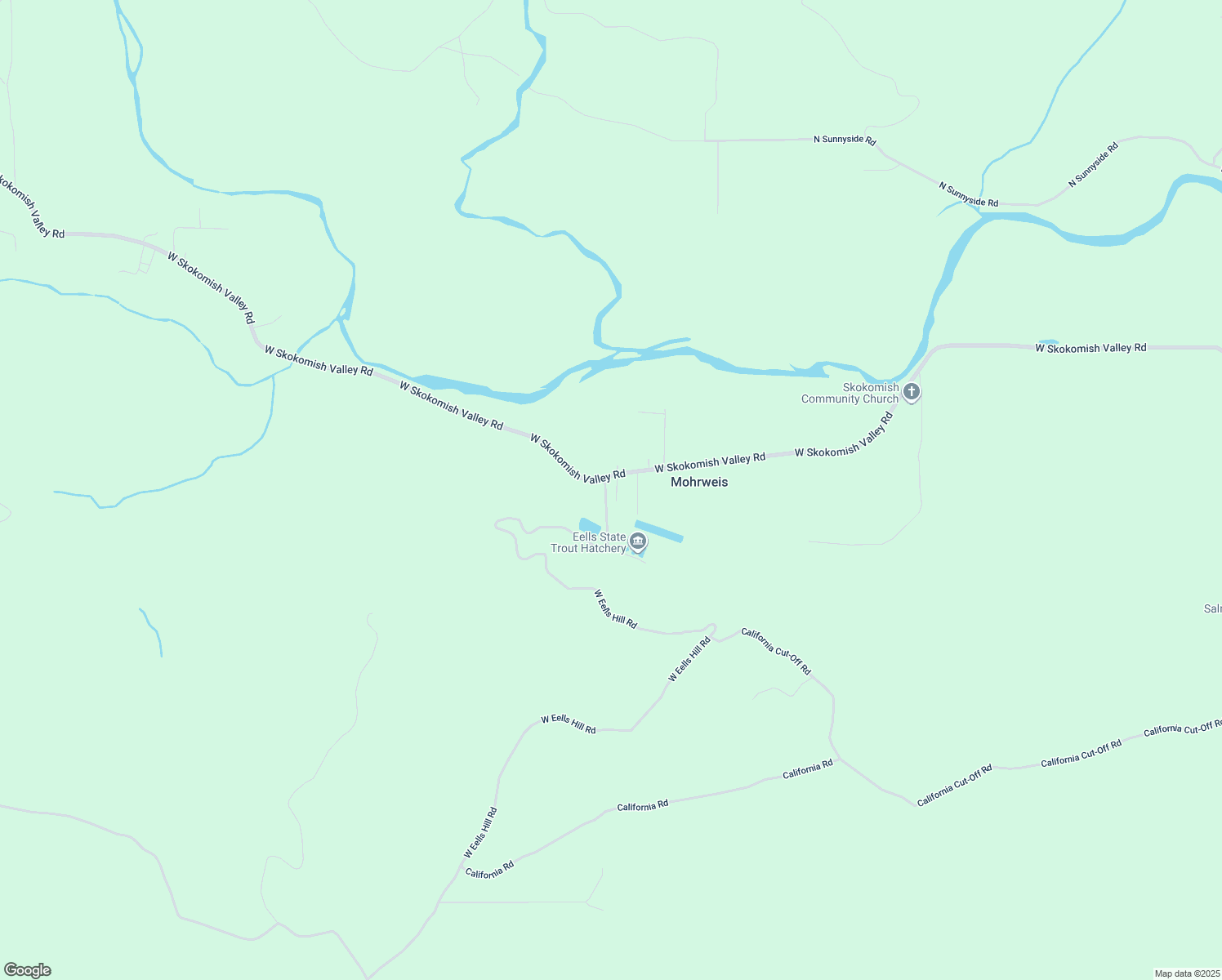 map of restaurants, bars, coffee shops, grocery stores, and more near 7730 West Eells Hill Road in Shelton