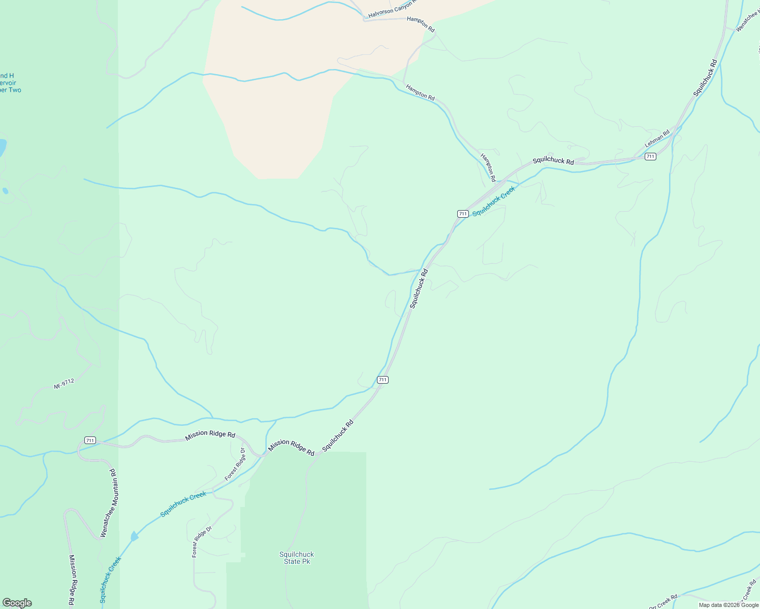 map of restaurants, bars, coffee shops, grocery stores, and more near 5670 Squilchuck Road in Wenatchee