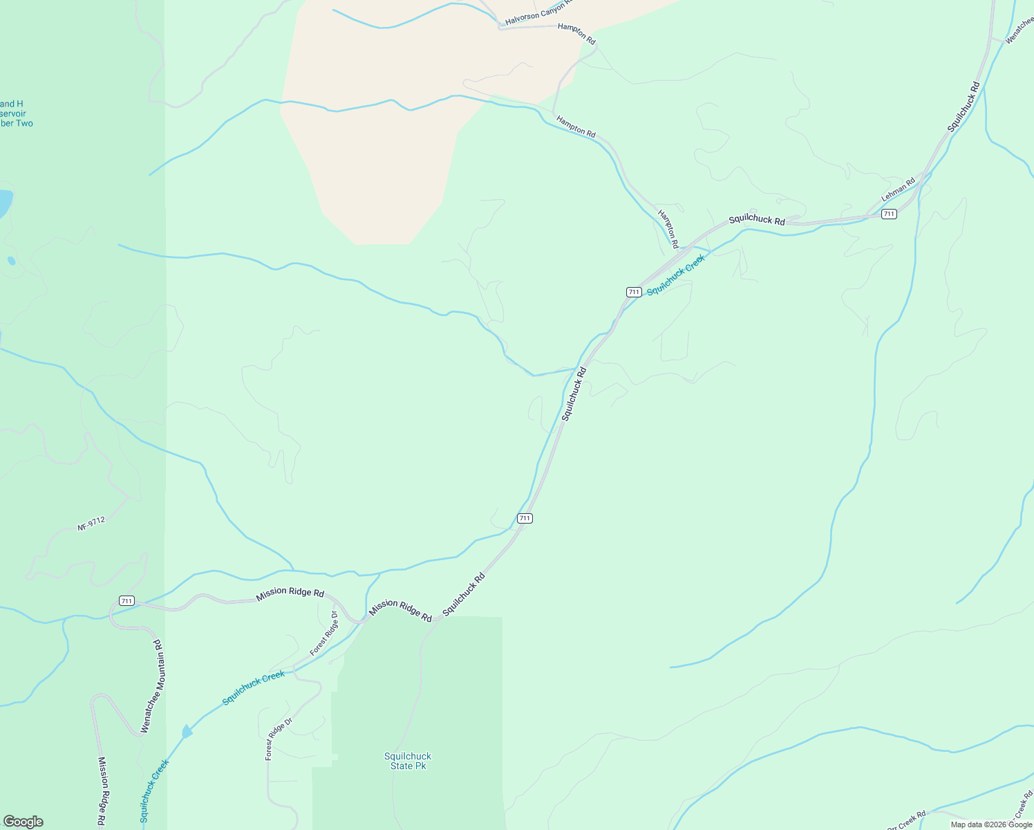 map of restaurants, bars, coffee shops, grocery stores, and more near 5670 Squilchuck Road in Wenatchee