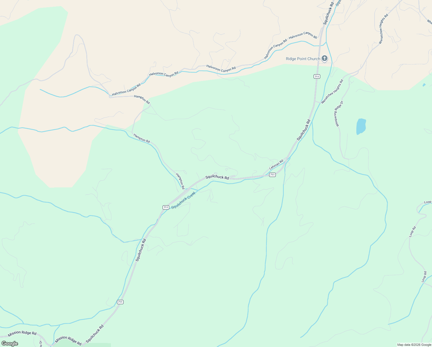 map of restaurants, bars, coffee shops, grocery stores, and more near 5260 Squilchuck Road in Wenatchee