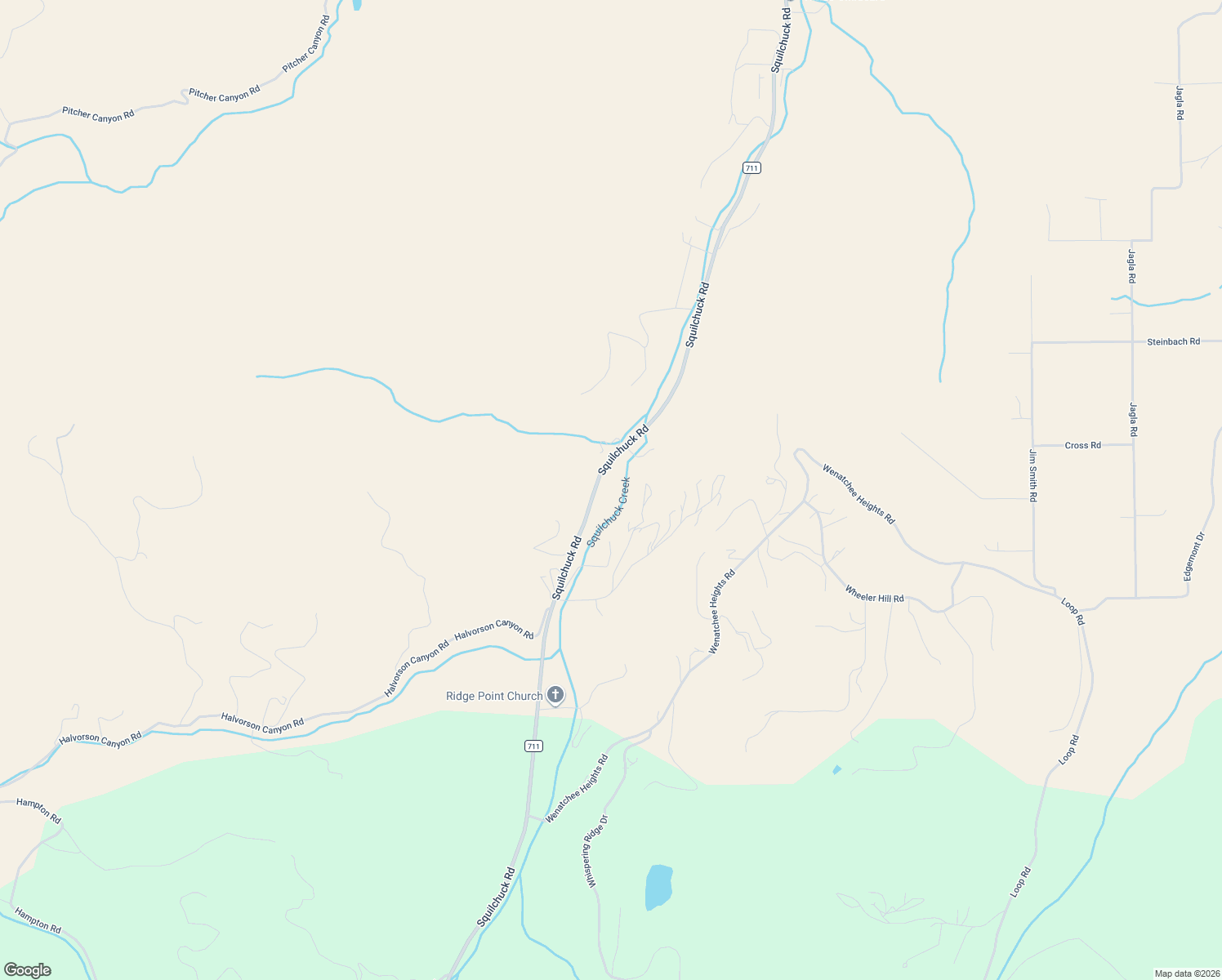map of restaurants, bars, coffee shops, grocery stores, and more near 4195 Squilchuck Road in Wenatchee