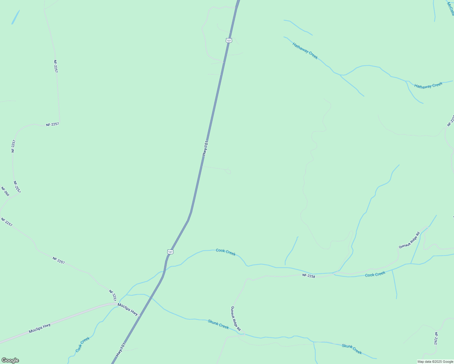 map of restaurants, bars, coffee shops, grocery stores, and more near 5186 U.S. 101 in Humptulips