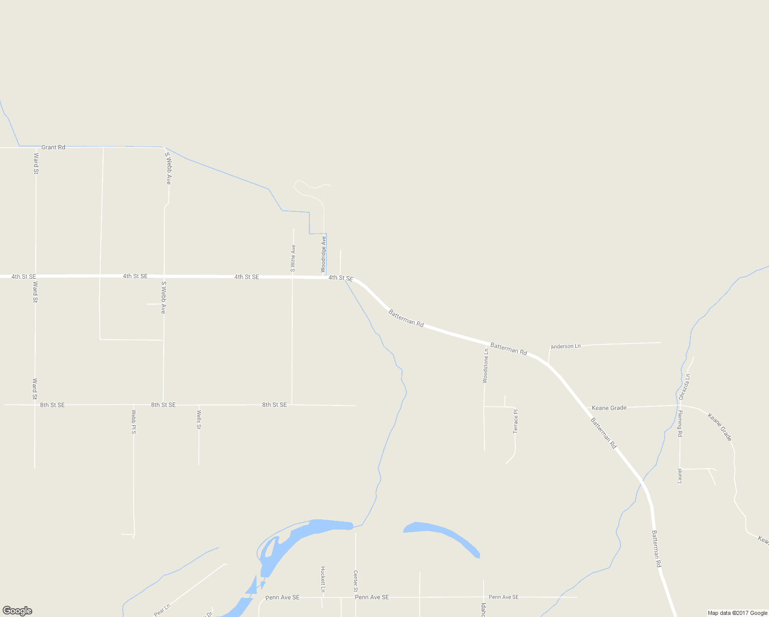 map of restaurants, bars, coffee shops, grocery stores, and more near 5899 Batterman Road in East Wenatchee