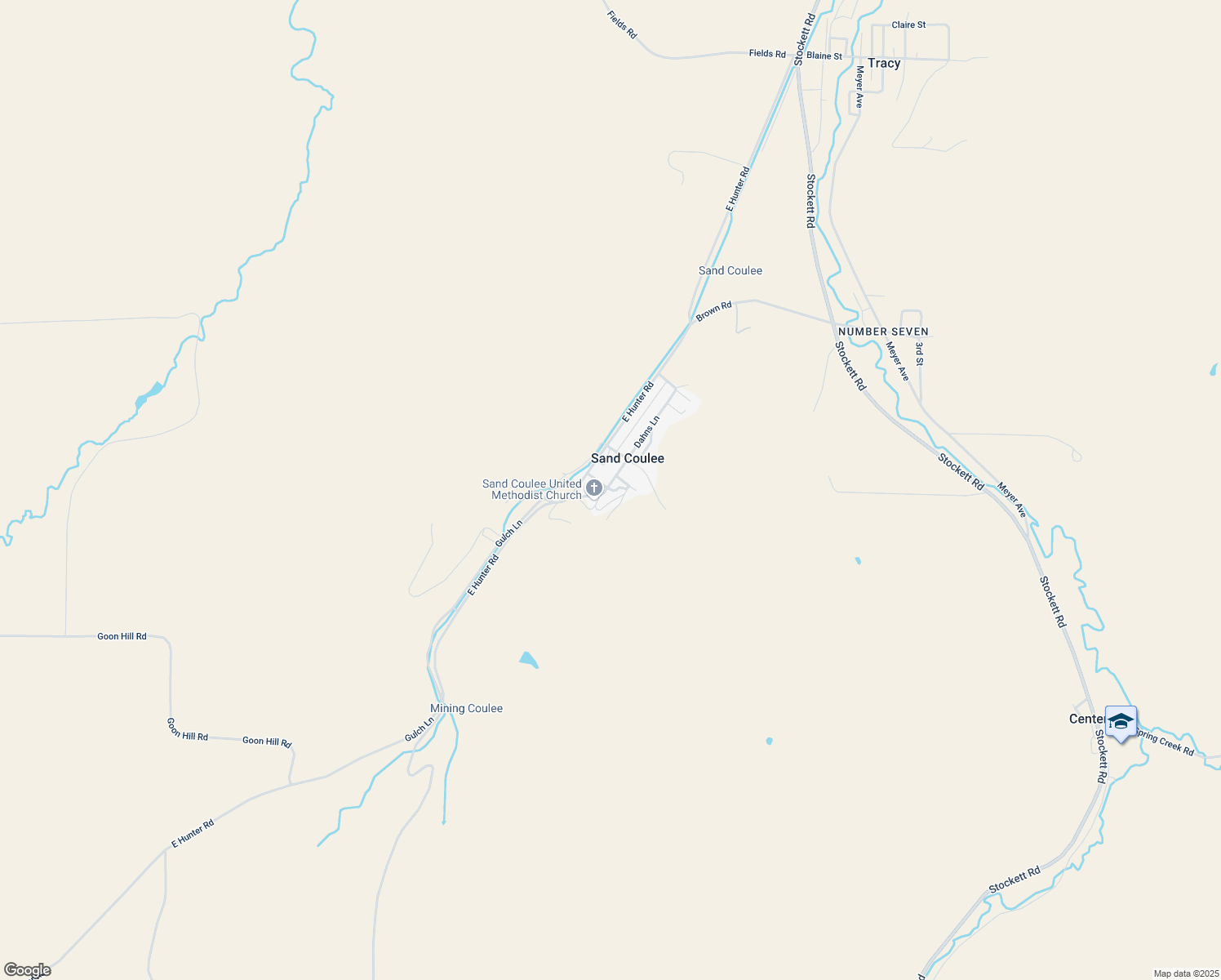 map of restaurants, bars, coffee shops, grocery stores, and more near in Sand Coulee