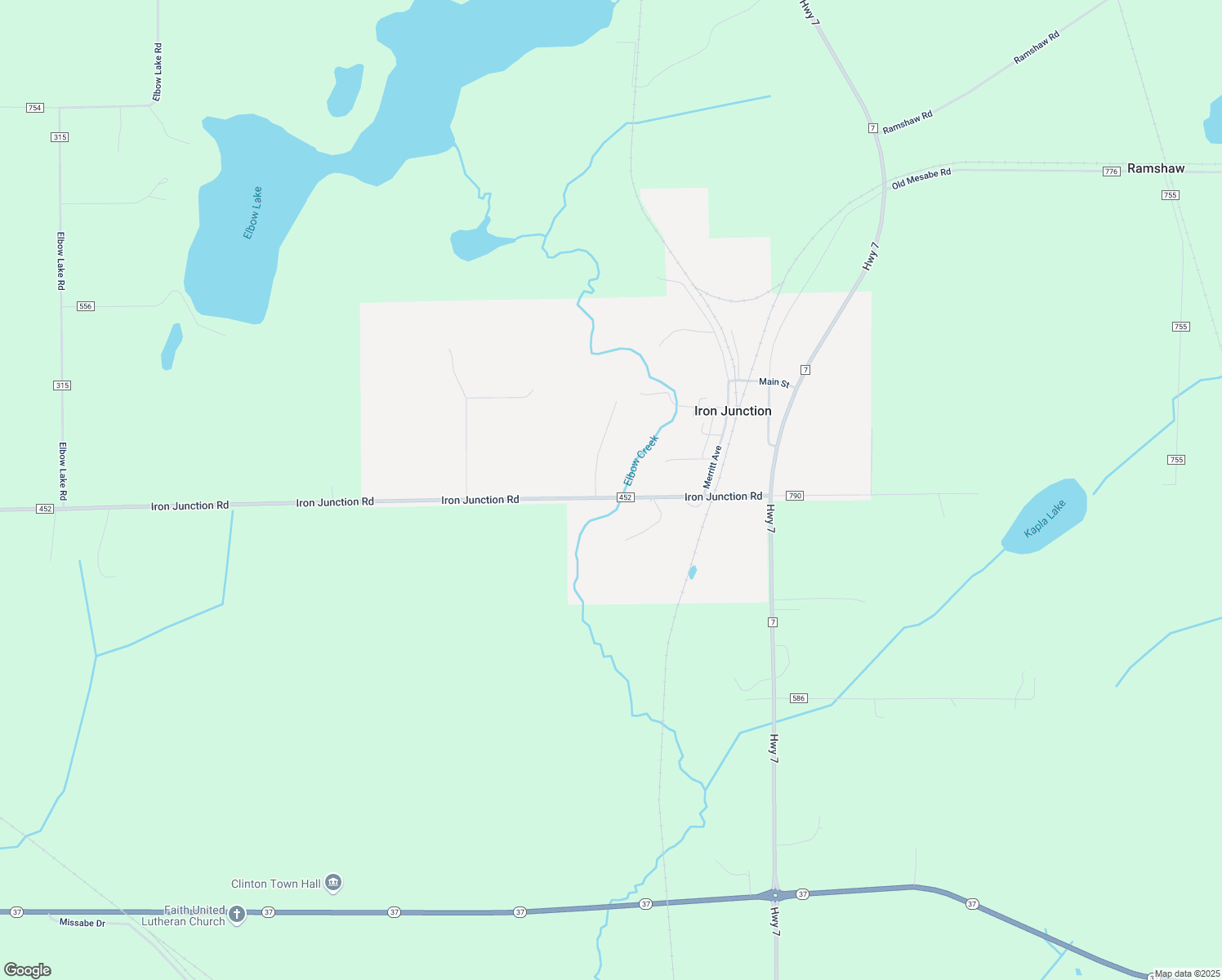 map of restaurants, bars, coffee shops, grocery stores, and more near 8783 Iron Junction Road in Iron Junction