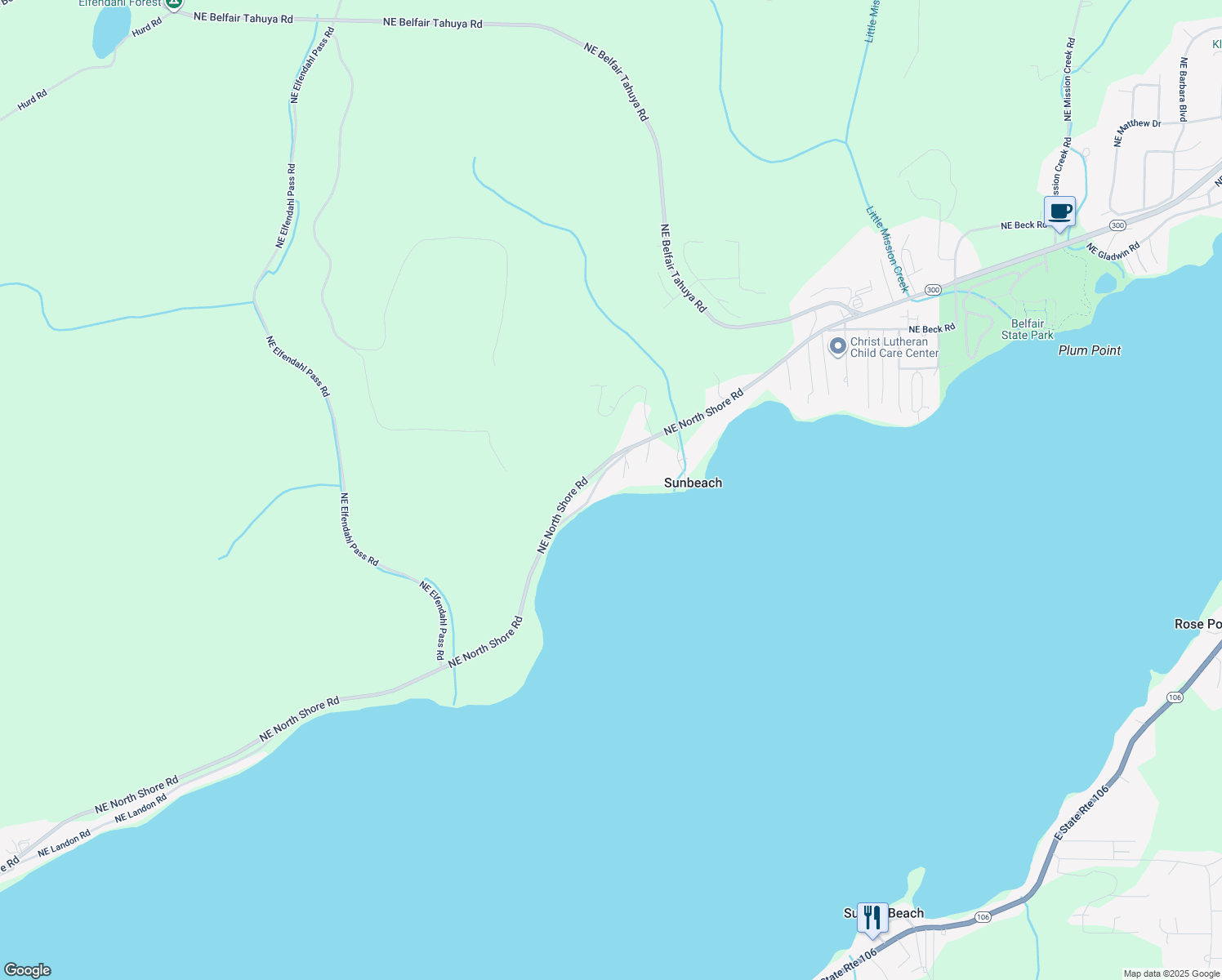 101 Northeast Sundstrom Road, Belfair WA Walk Score